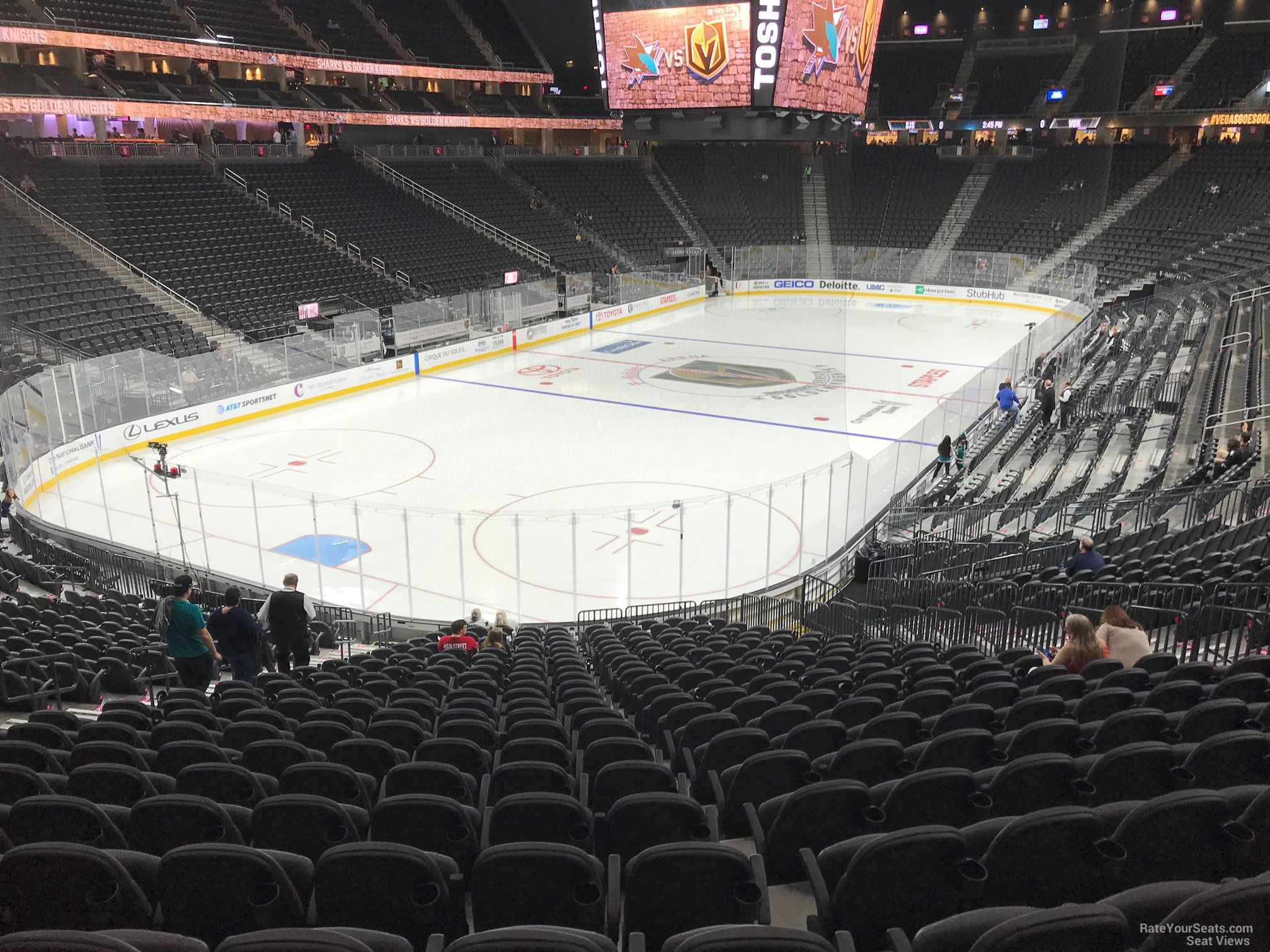 T-Mobile Arena Section 12 - Vegas Golden Knights ...