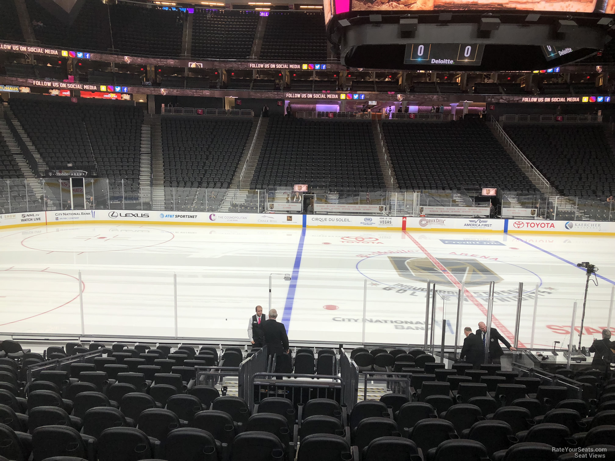 T-Mobile Arena Section 15 - Vegas Golden Knights - RateYourSeats.com