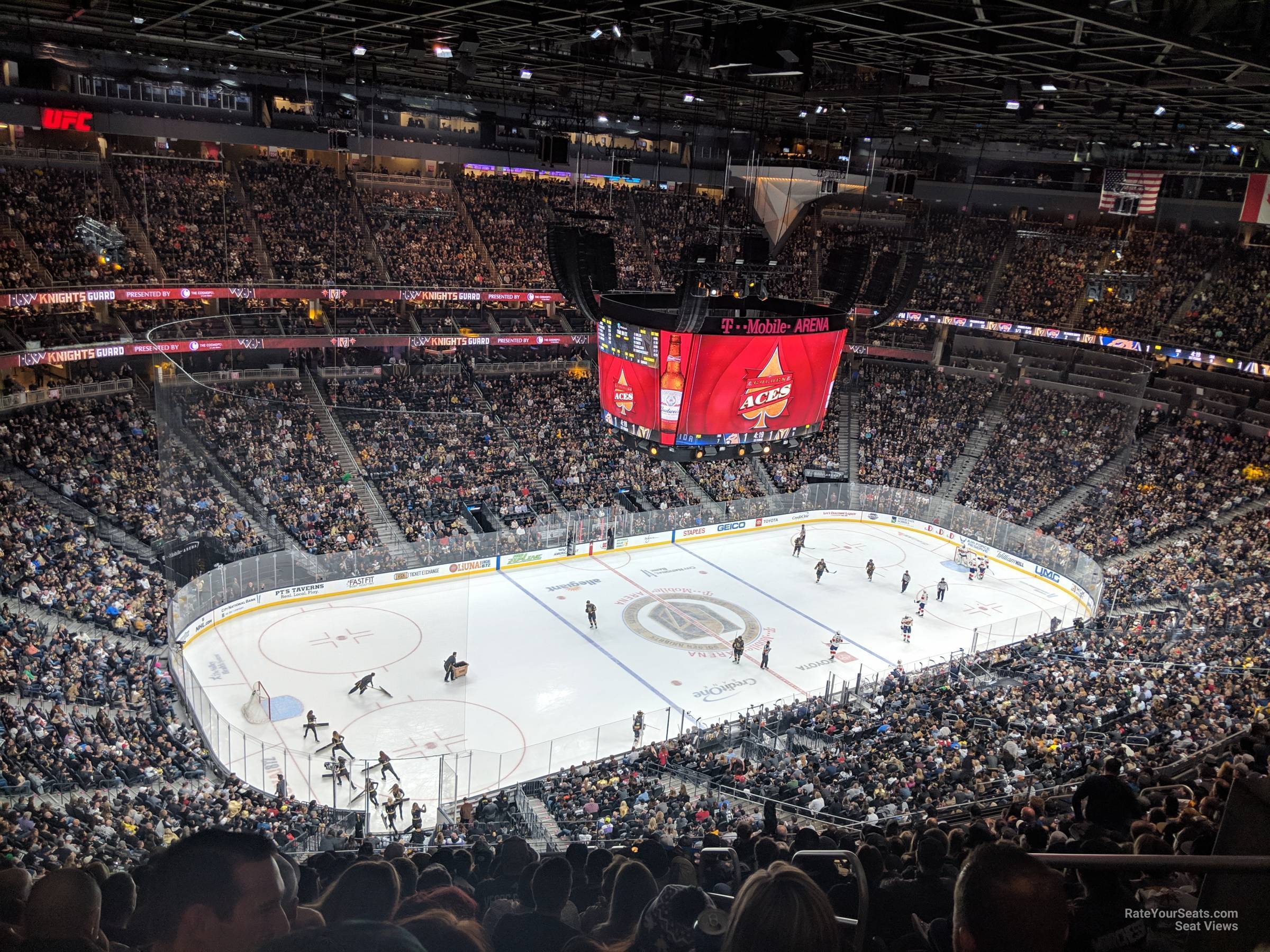 T-Mobile Arena Section 201 - Vegas Golden Knights ...