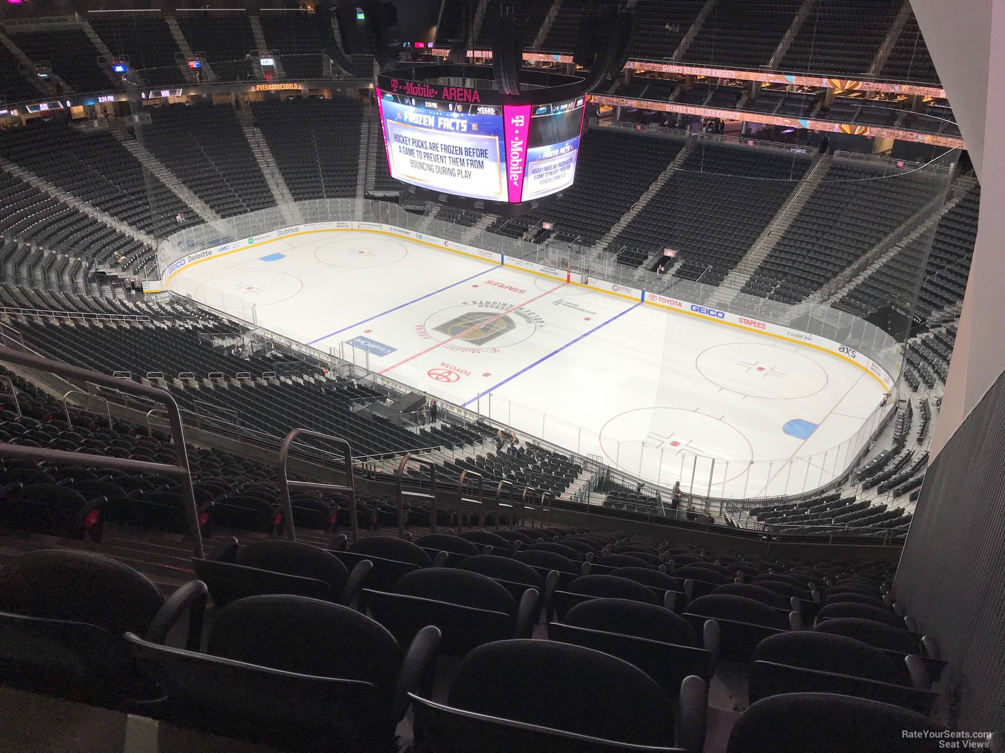 T-Mobile Arena Section 209 - Vegas Golden Knights - RateYourSeats.com