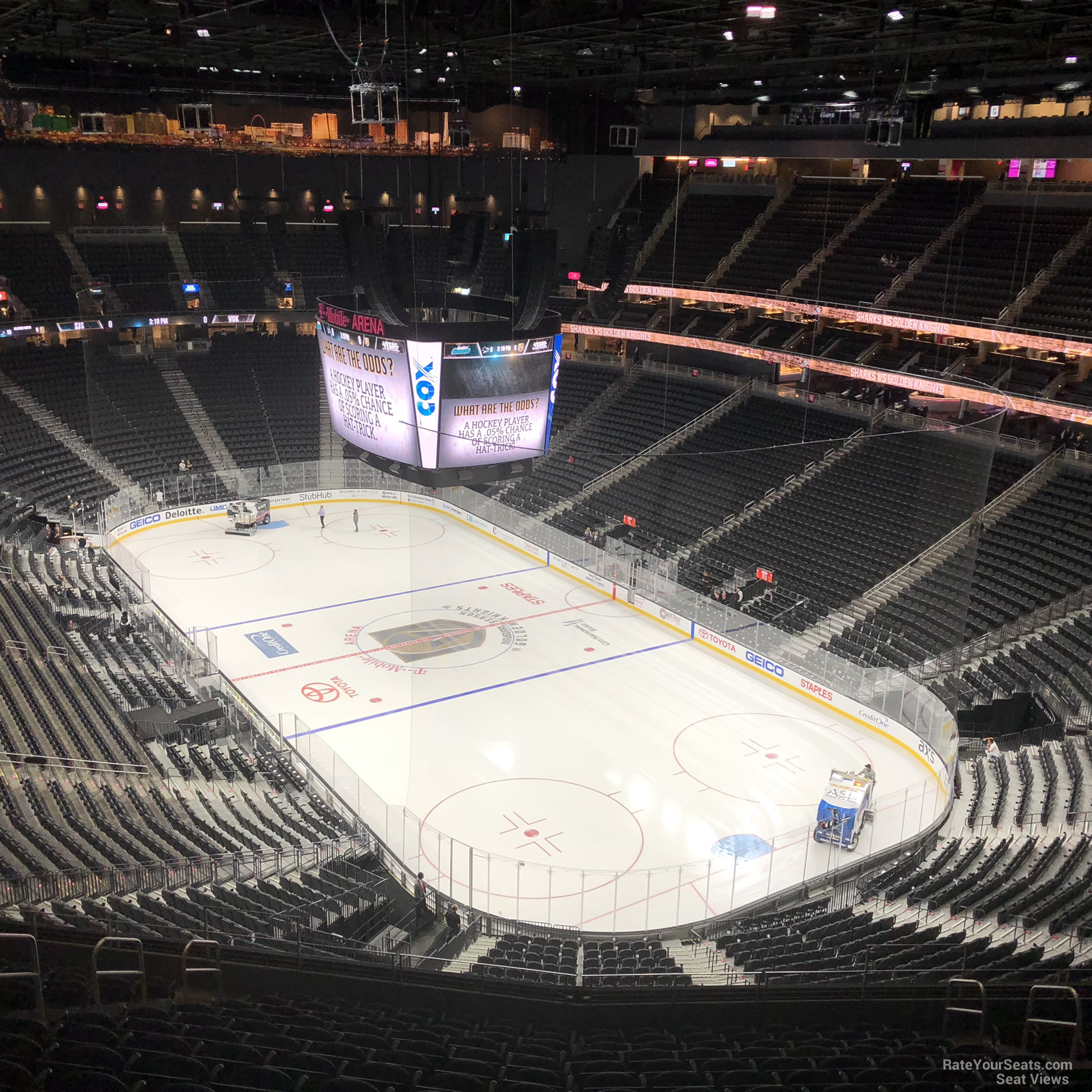 T-Mobile Arena Section 211 - Vegas Golden Knights - RateYourSeats.com