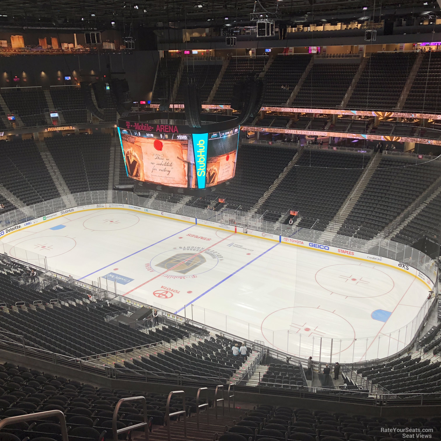 T-Mobile Arena Section 226 - Vegas Golden Knights - RateYourSeats.com