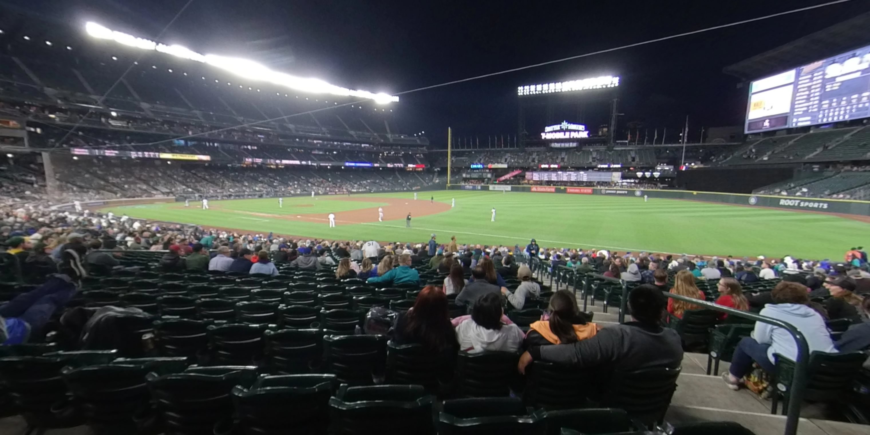 section 116 panoramic seat view  for baseball - t-mobile park
