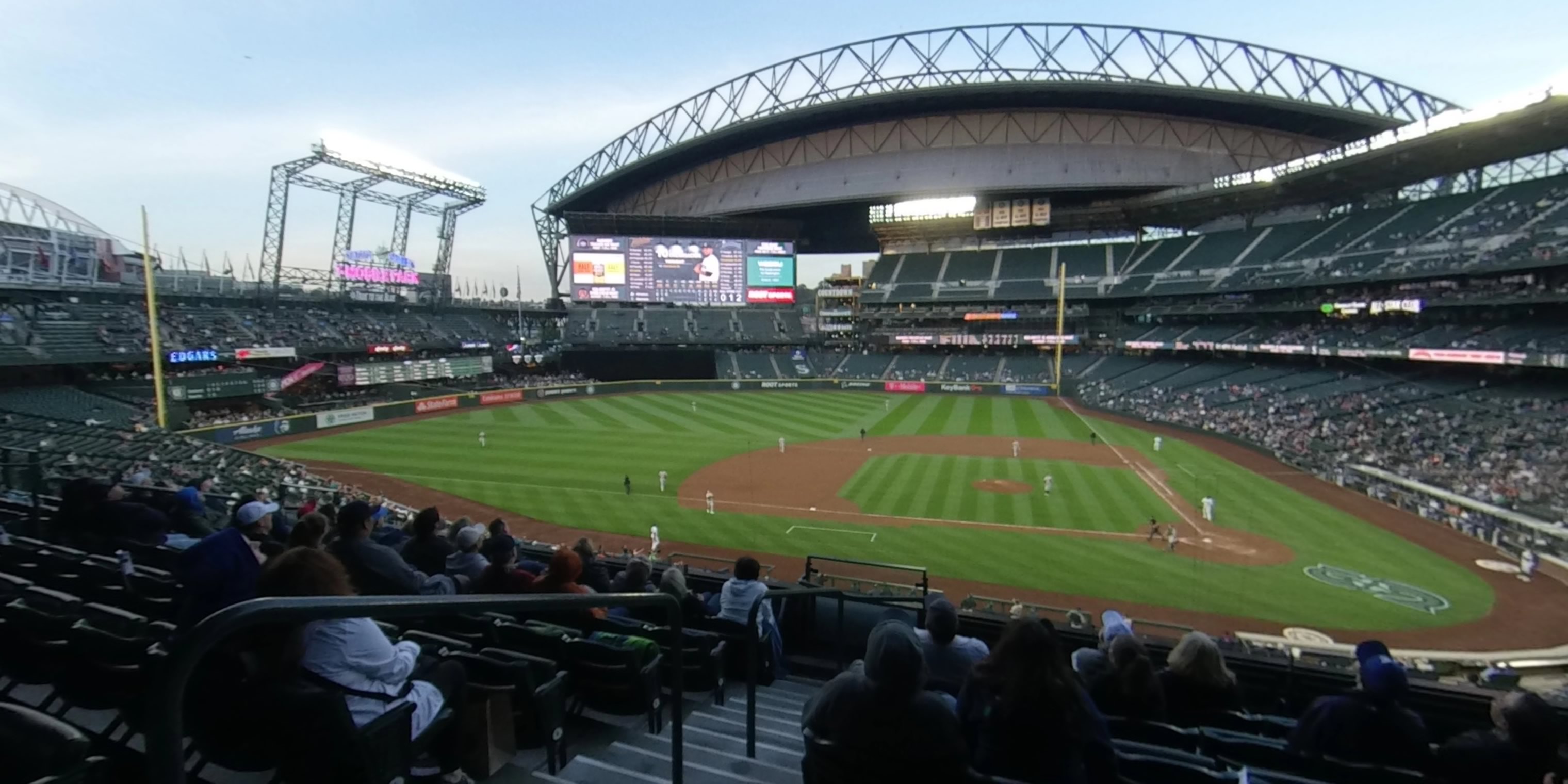 section 236 panoramic seat view  for baseball - t-mobile park