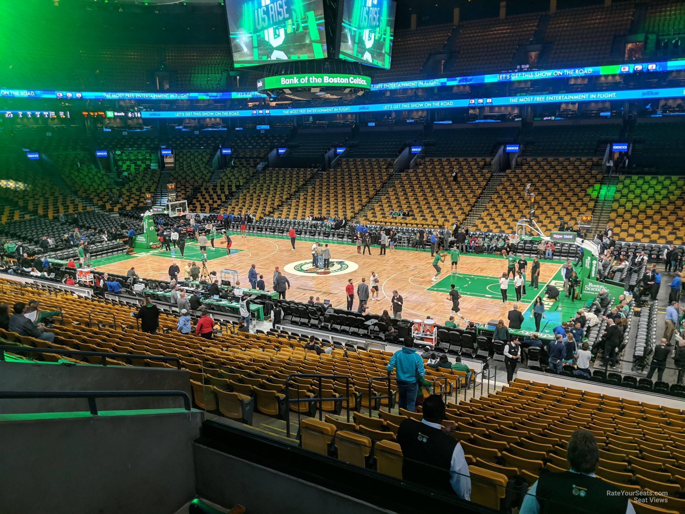 Td Garden Section 107 Boston Celtics Rateyourseats Com