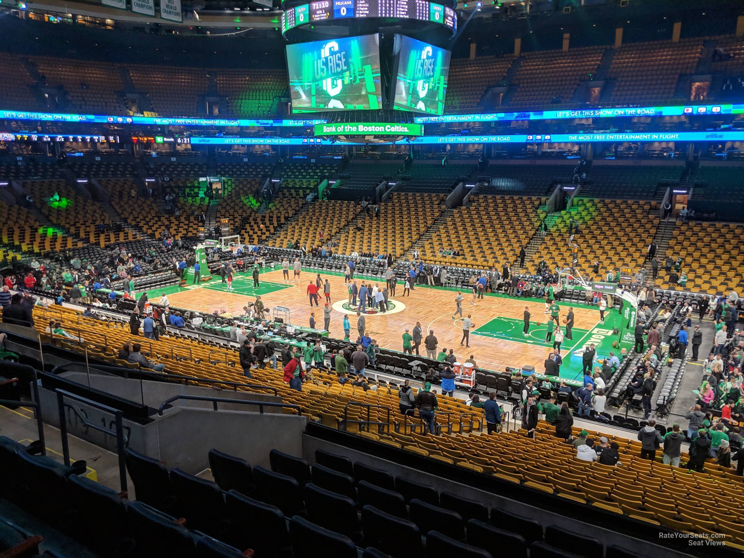 Td Garden Section 107 Boston Celtics Rateyourseats Com