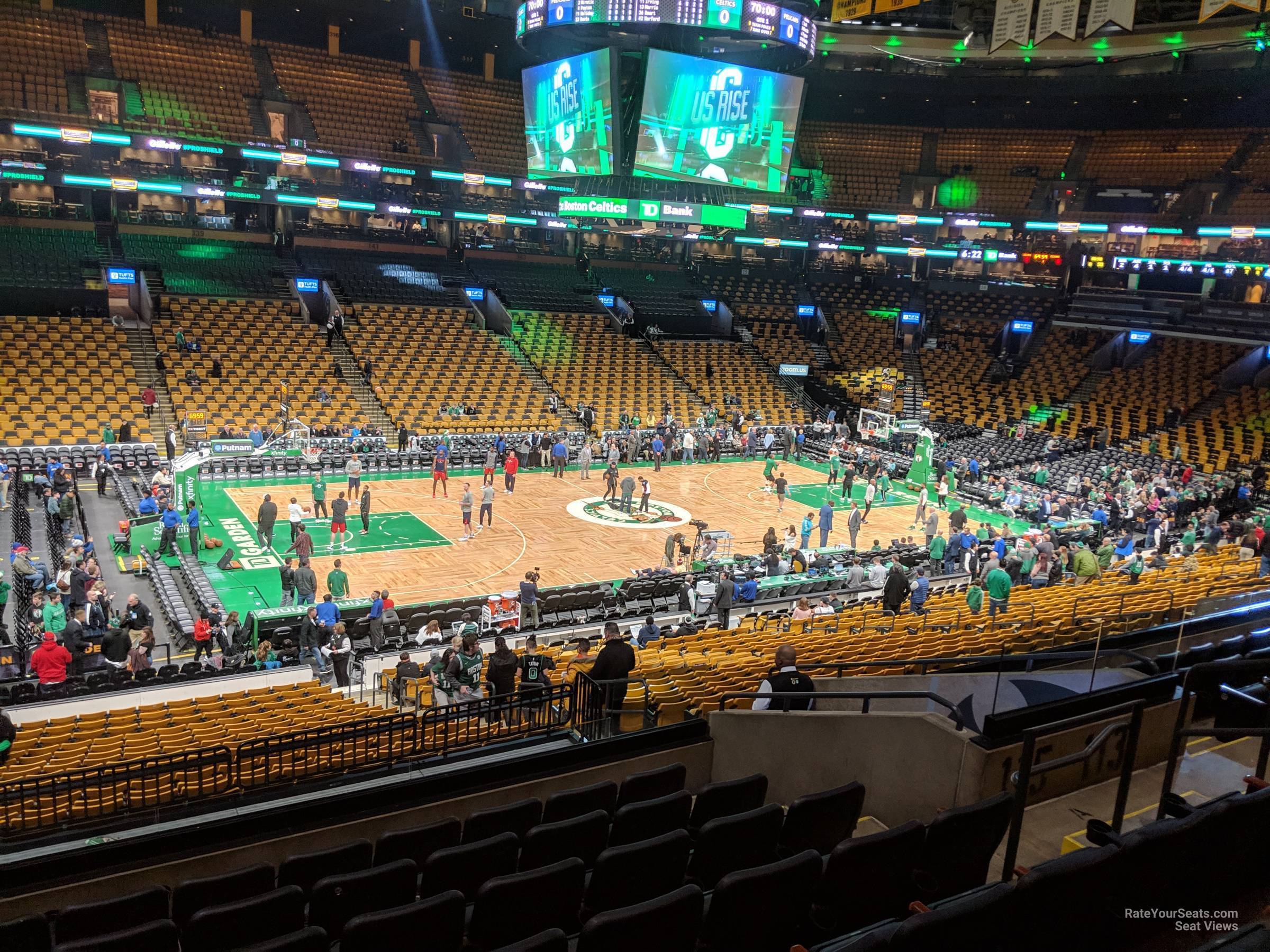 Td Garden Section 115 Boston Celtics Rateyourseats Com