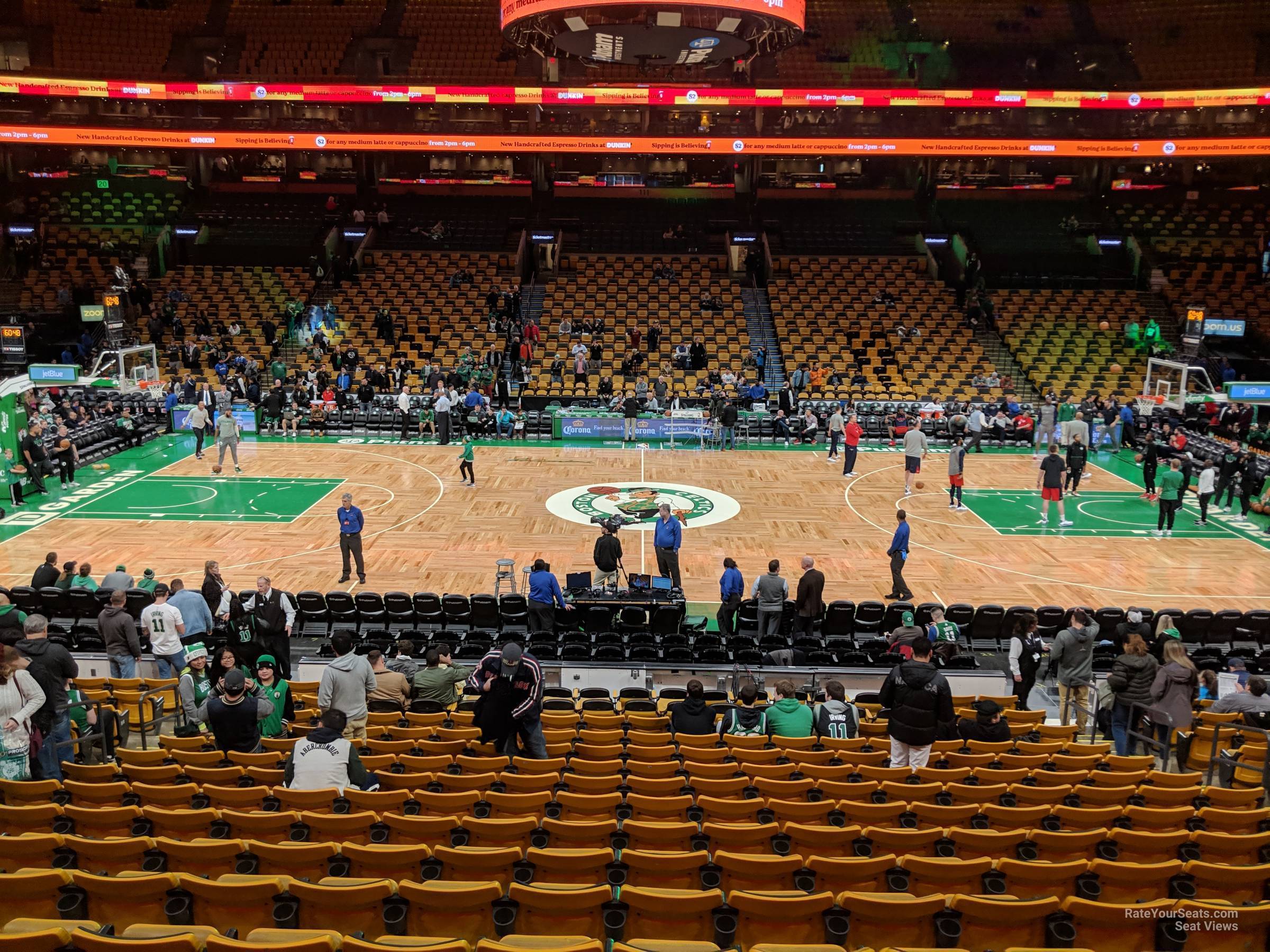 TD Garden Loge 12 Boston Celtics RateYourSeats com