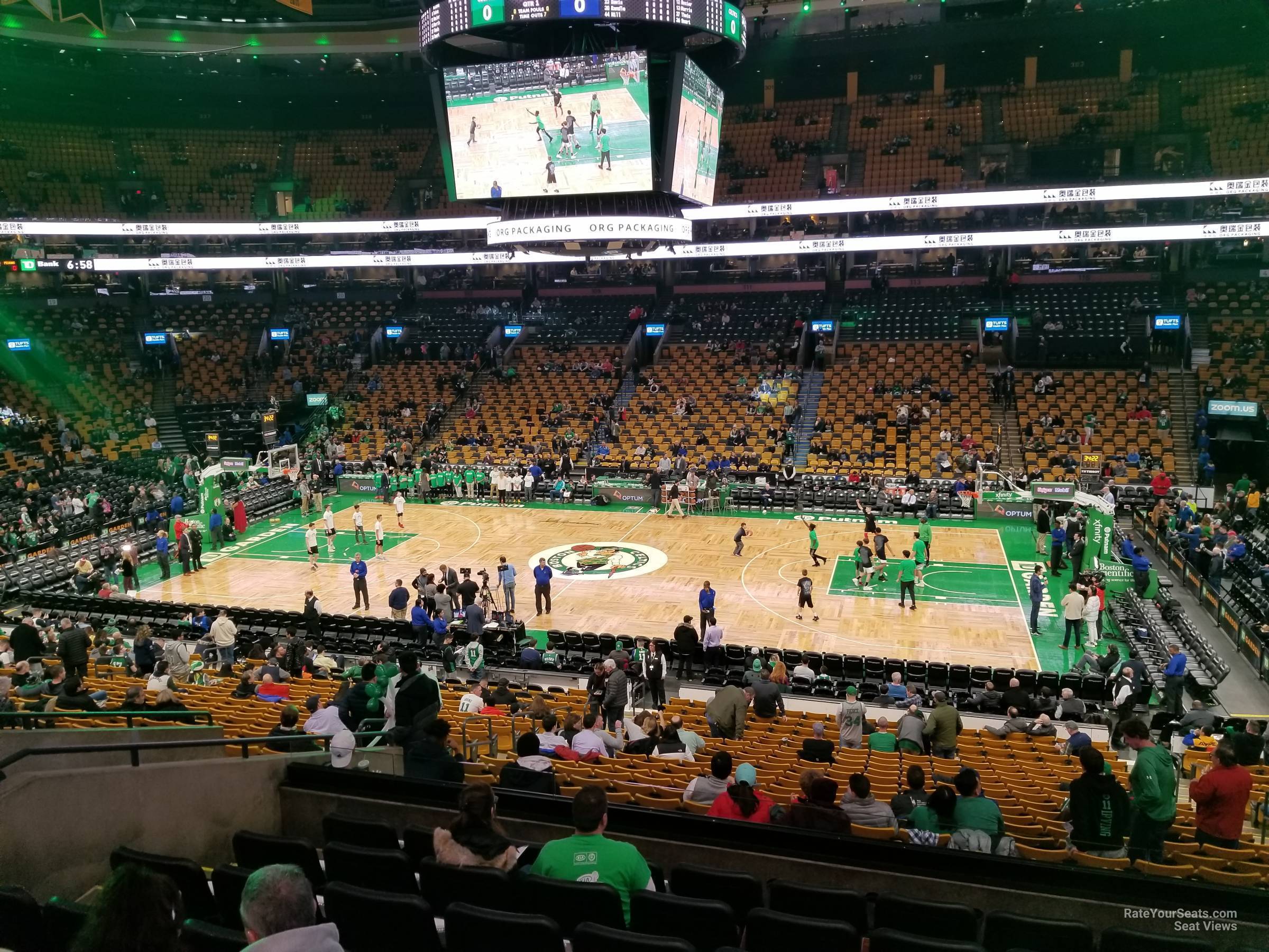 Td Garden Section 139 Boston Celtics Rateyourseats Com