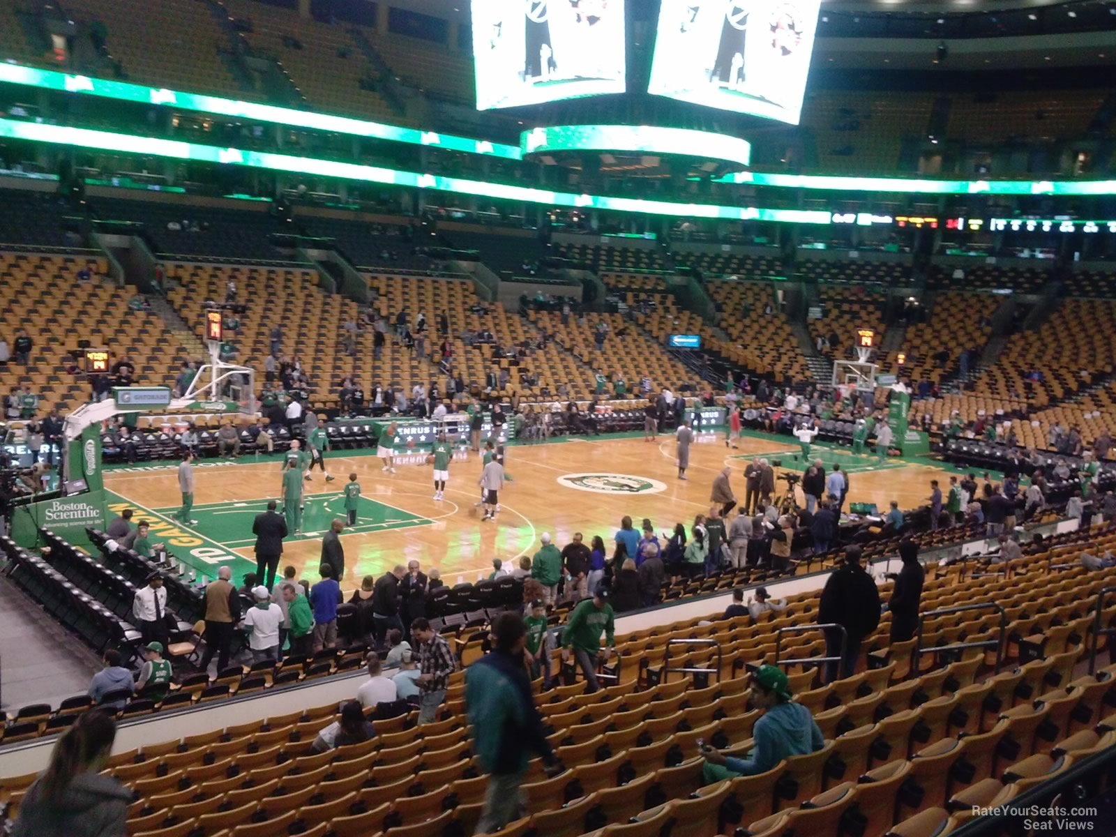 Boston Celtics Seating Chart View