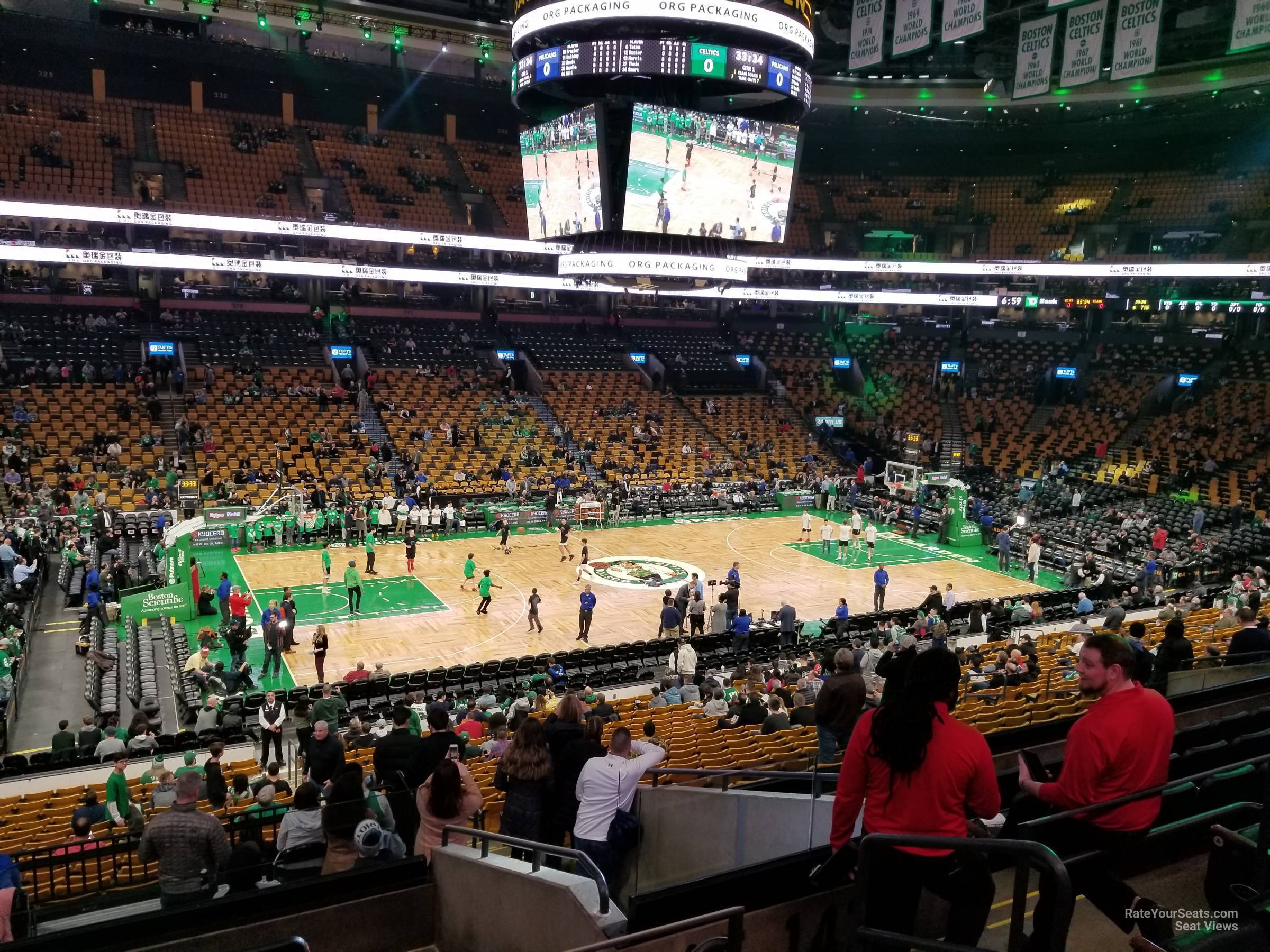 TD Garden Section 145 - Boston Celtics - RateYourSeats.com