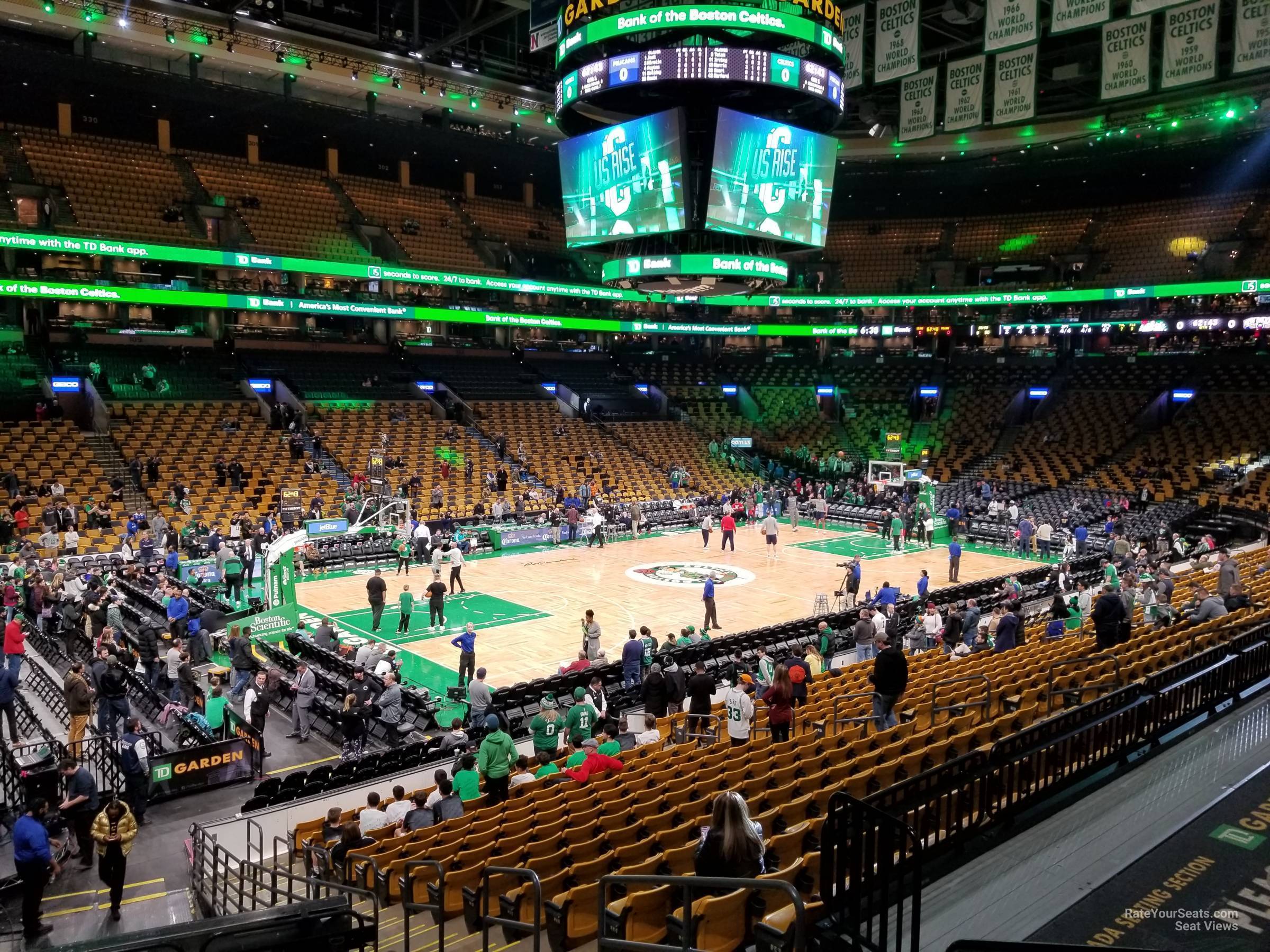 TD Garden Loge 15 - Boston Celtics - RateYourSeats.com