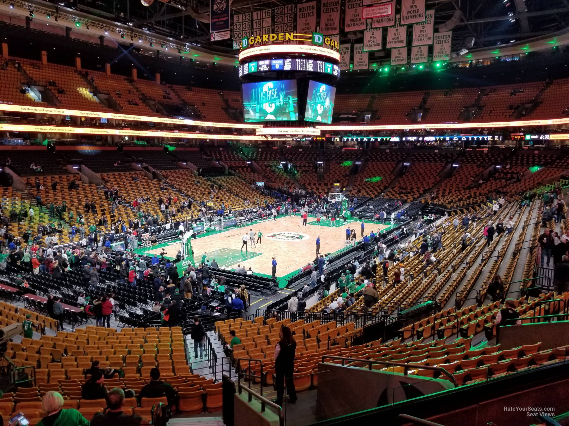 Loge 16 at TD Garden Boston Celtics RateYourSeats com