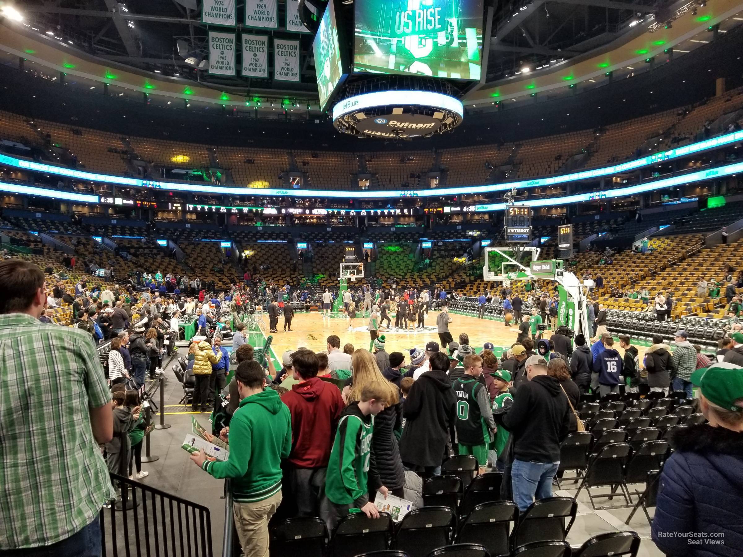 Loge 18 at TD Garden RateYourSeats