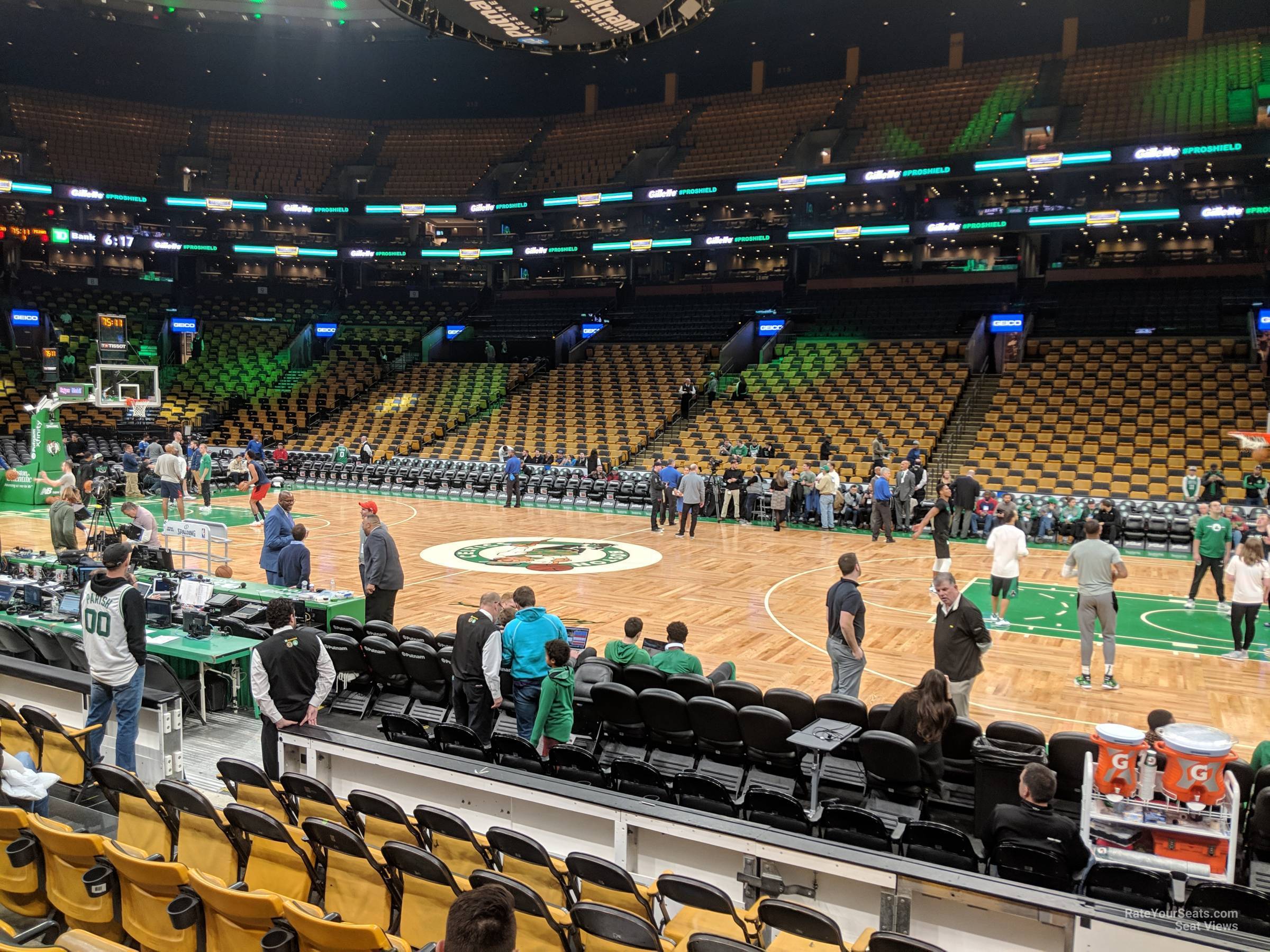 TD Garden Loge 22 - Boston Celtics - RateYourSeats.com