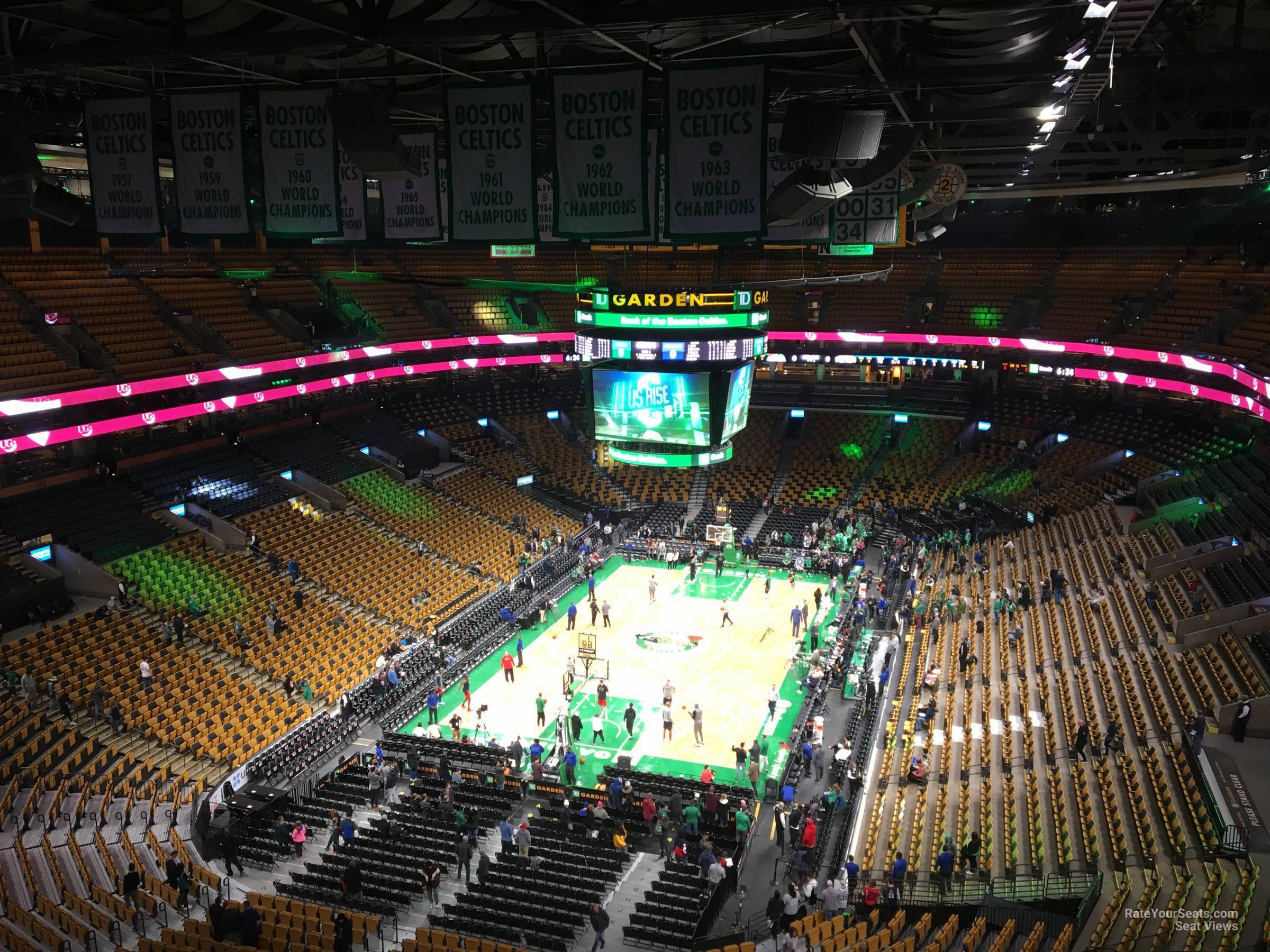 TD Garden Section 307 - Boston Celtics - RateYourSeats.com