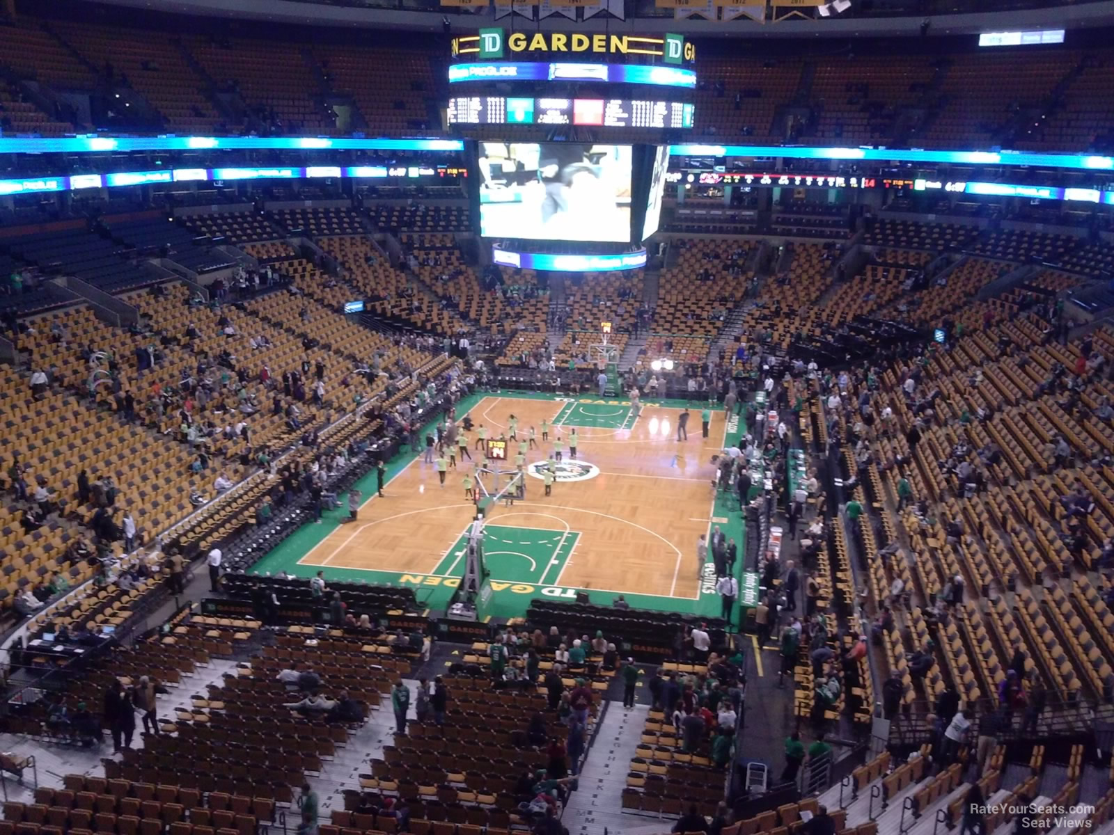 TD Garden Section 307 - Boston Celtics - RateYourSeats.com