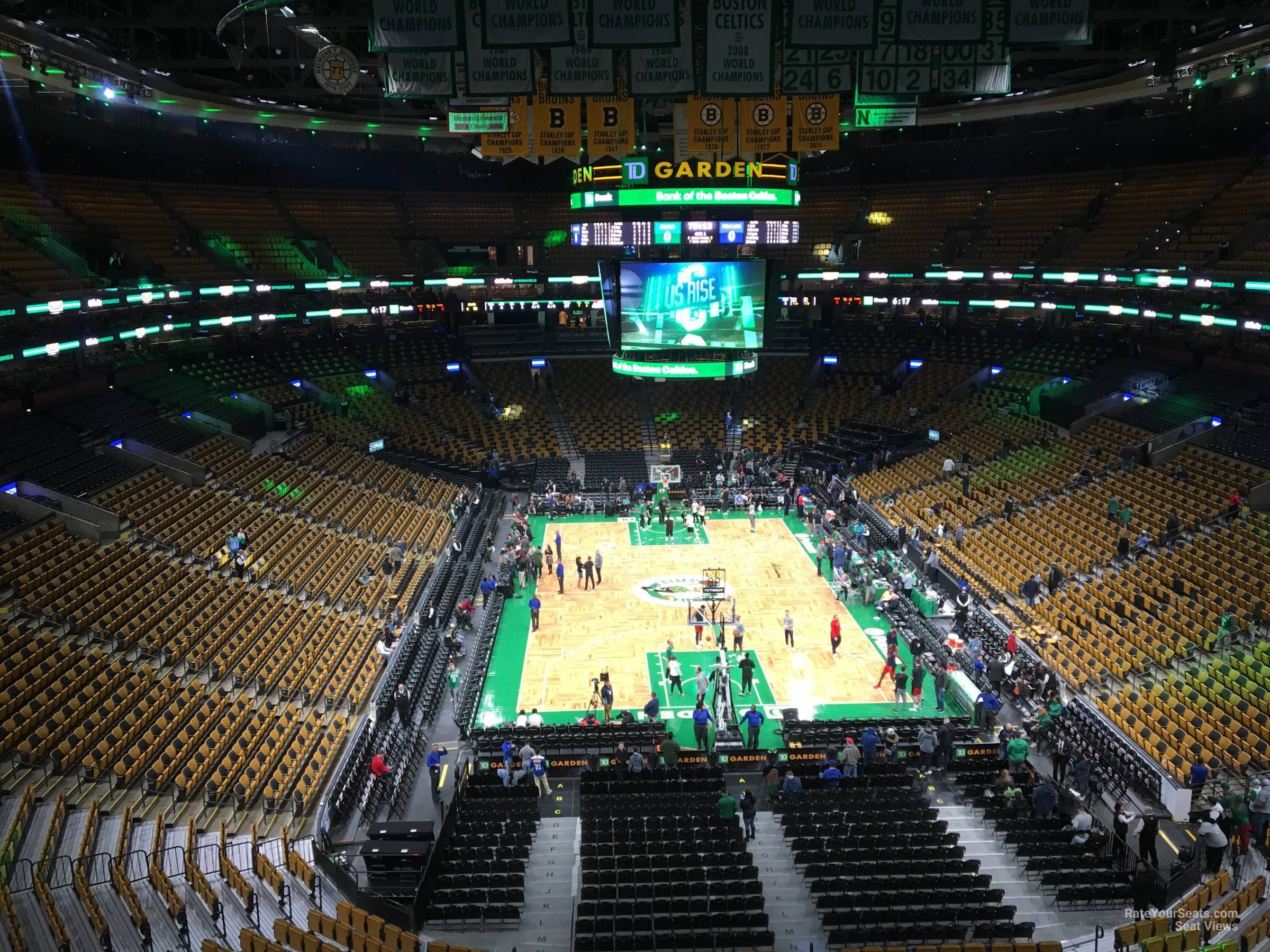 TD Garden Section 309 - Boston Celtics - RateYourSeats.com