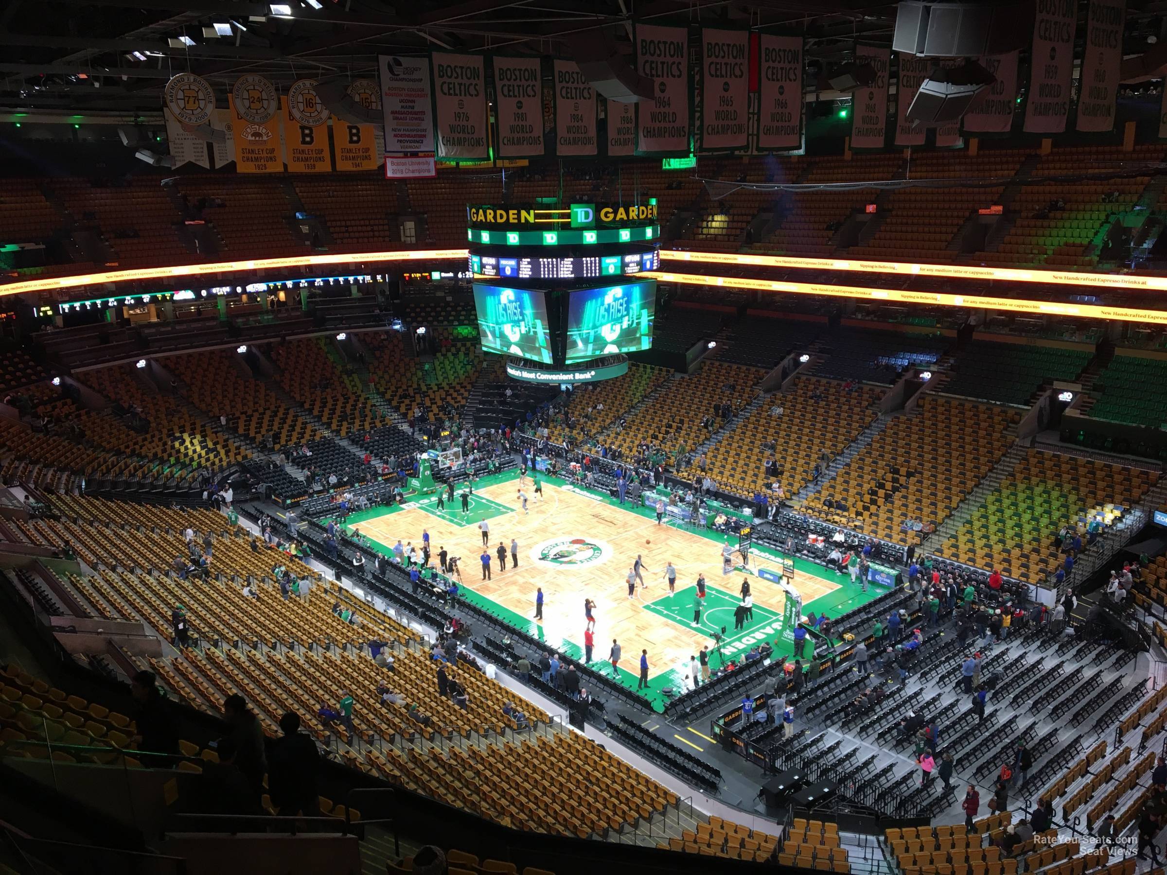 TD Garden Section 312 - Boston Celtics - RateYourSeats.com