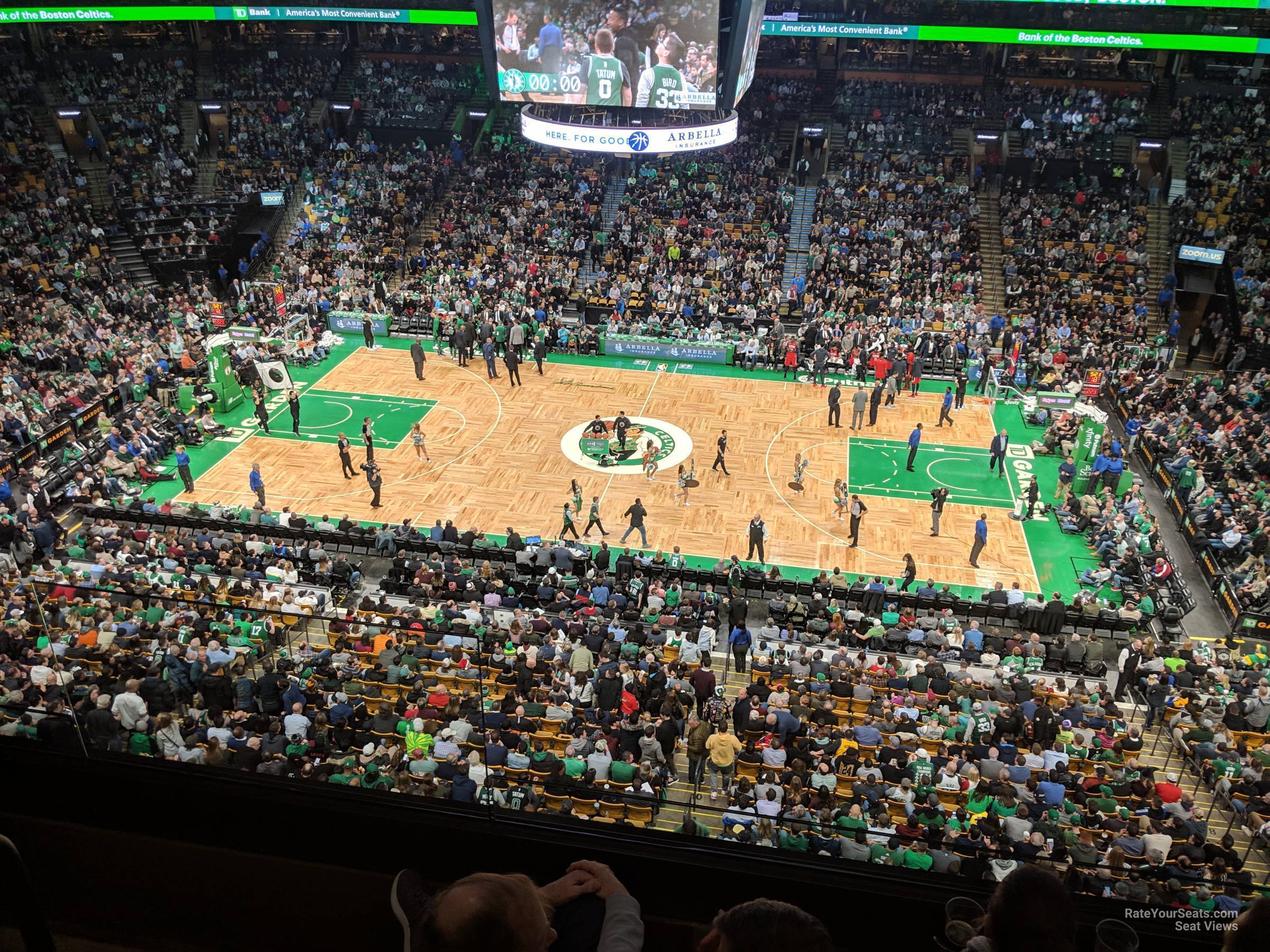 Td Garden Section 315 Boston Celtics Rateyourseats Com
