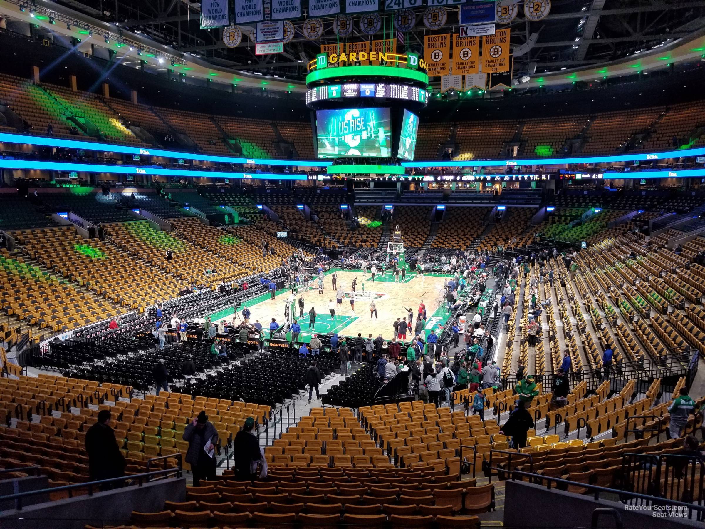 TD Garden Loge 5 - Boston Celtics - RateYourSeats.com