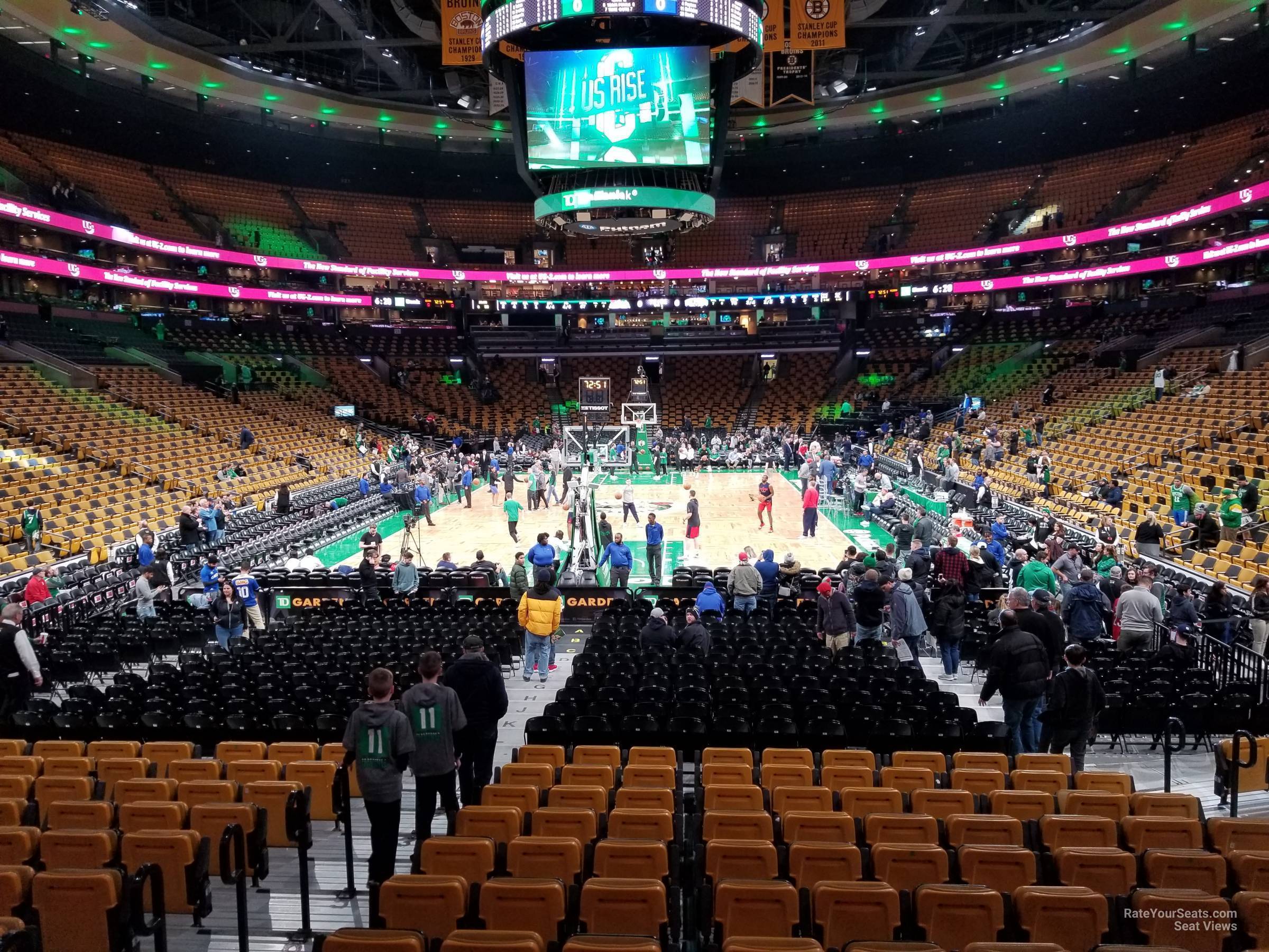 TD Garden Loge 6 - Boston Celtics - RateYourSeats.com