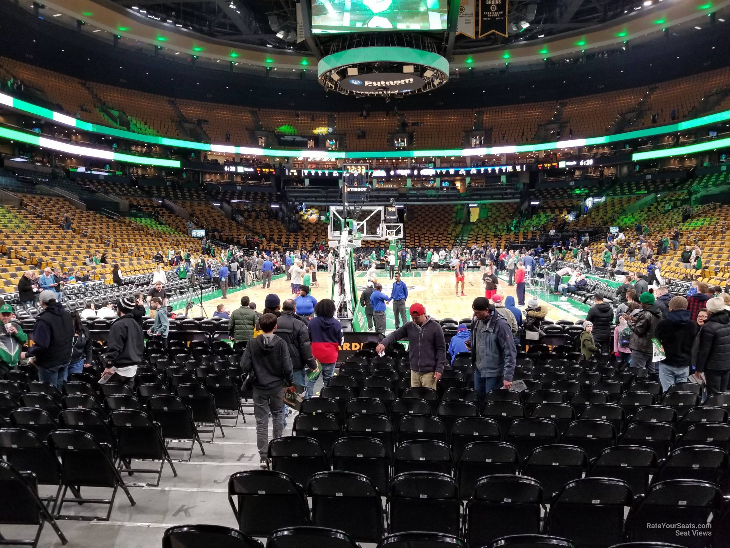 TD Garden Loge 6 - Boston Celtics - RateYourSeats.com