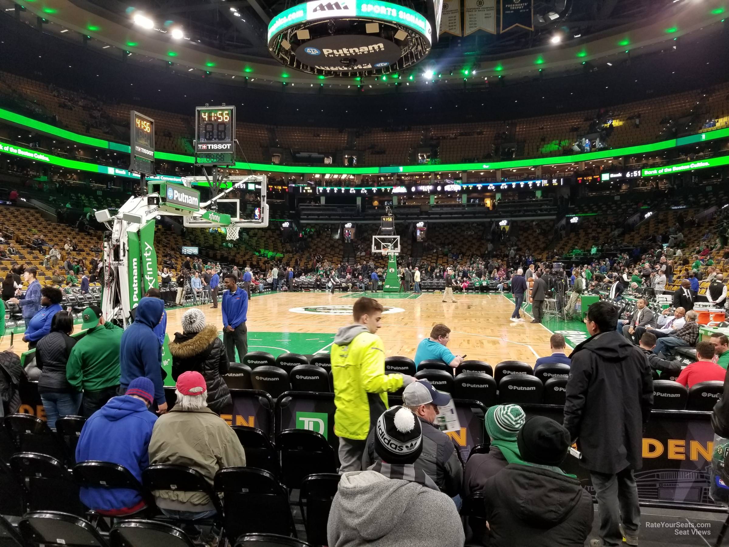 Loge 6 at TD Garden - RateYourSeats.com