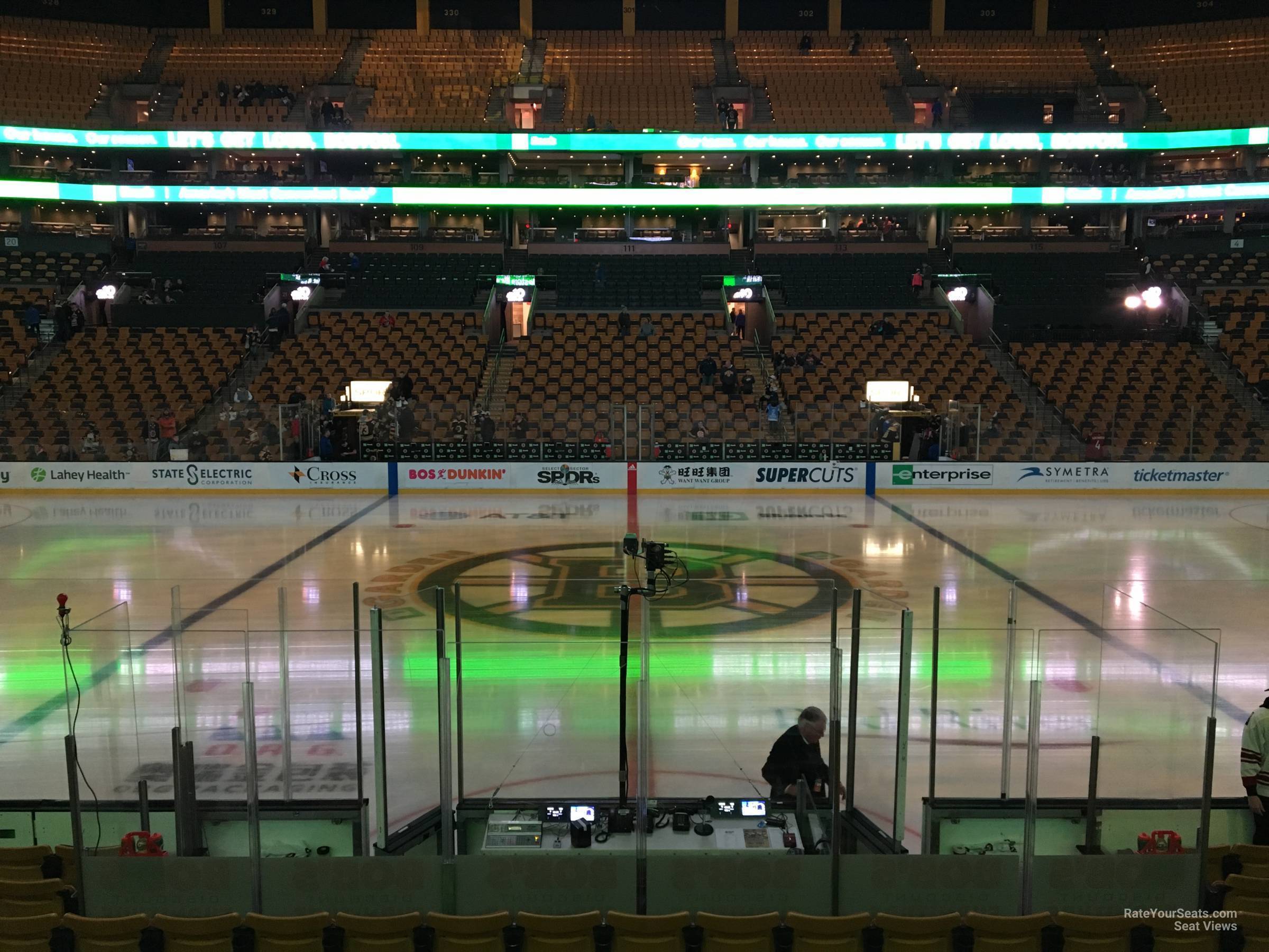 TD Garden Loge 12 - Boston Bruins - RateYourSeats.com