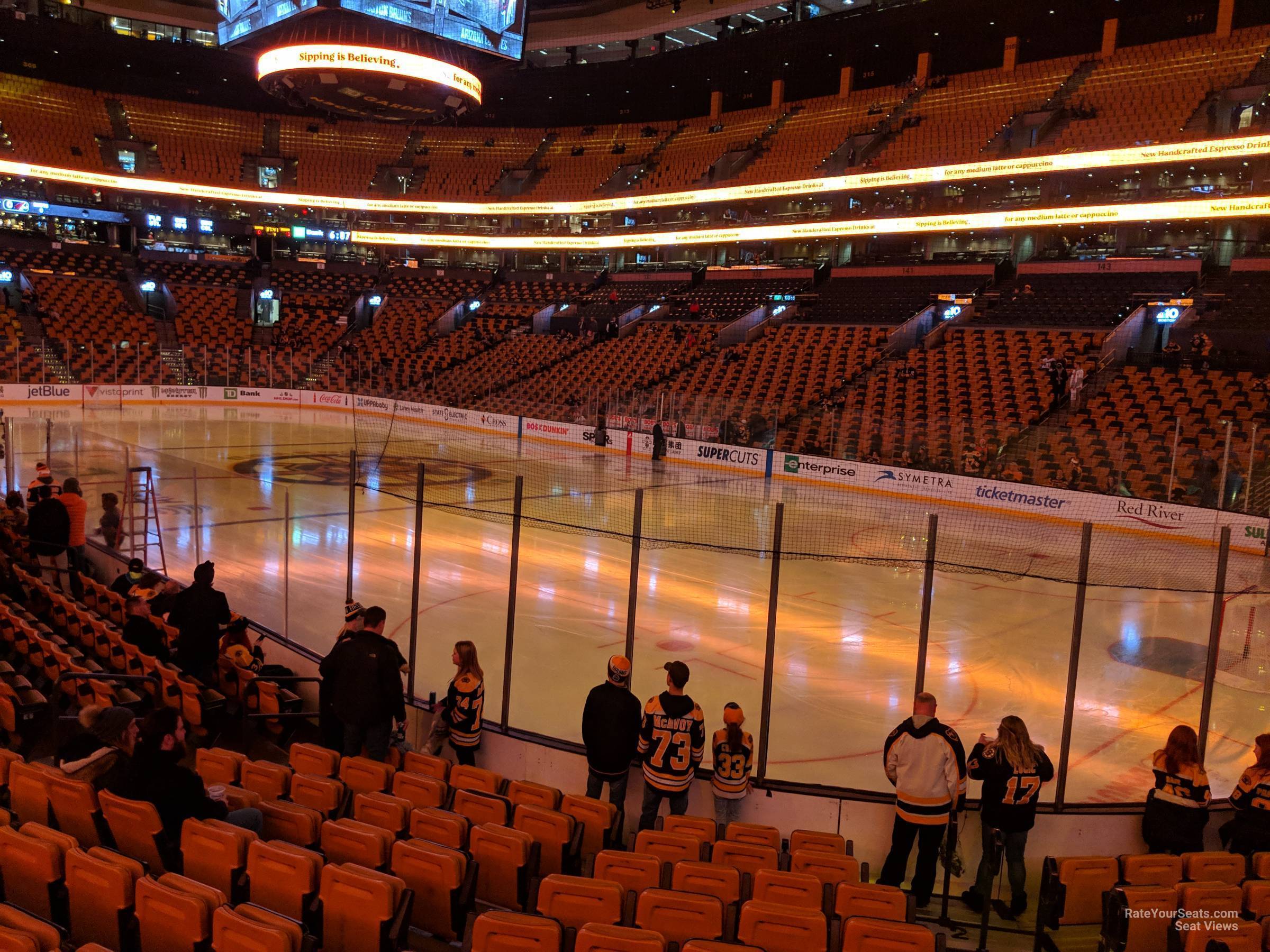 TD Garden Loge 20 Boston Bruins