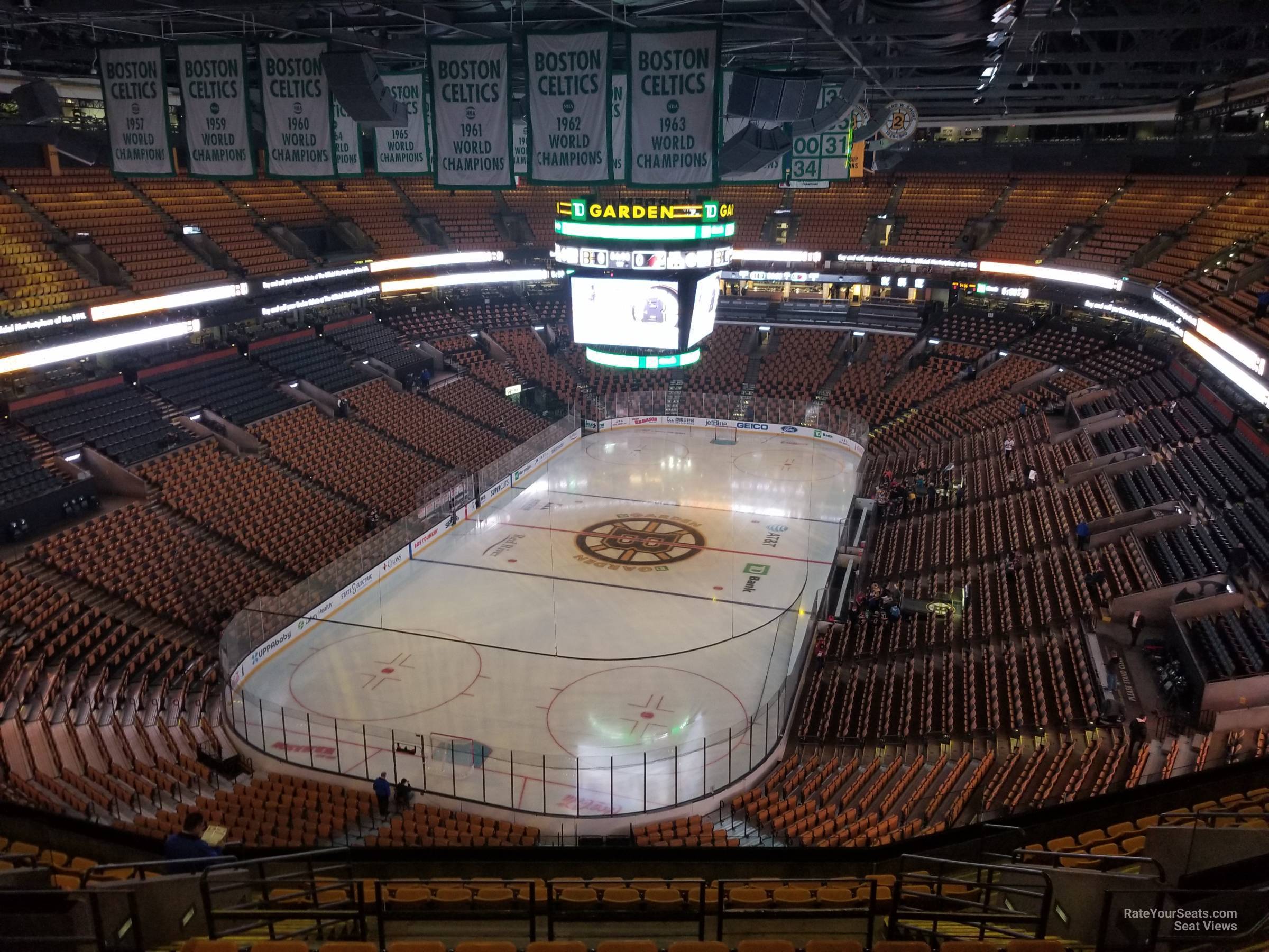 TD Garden Section 307 - Boston Bruins - RateYourSeats.com