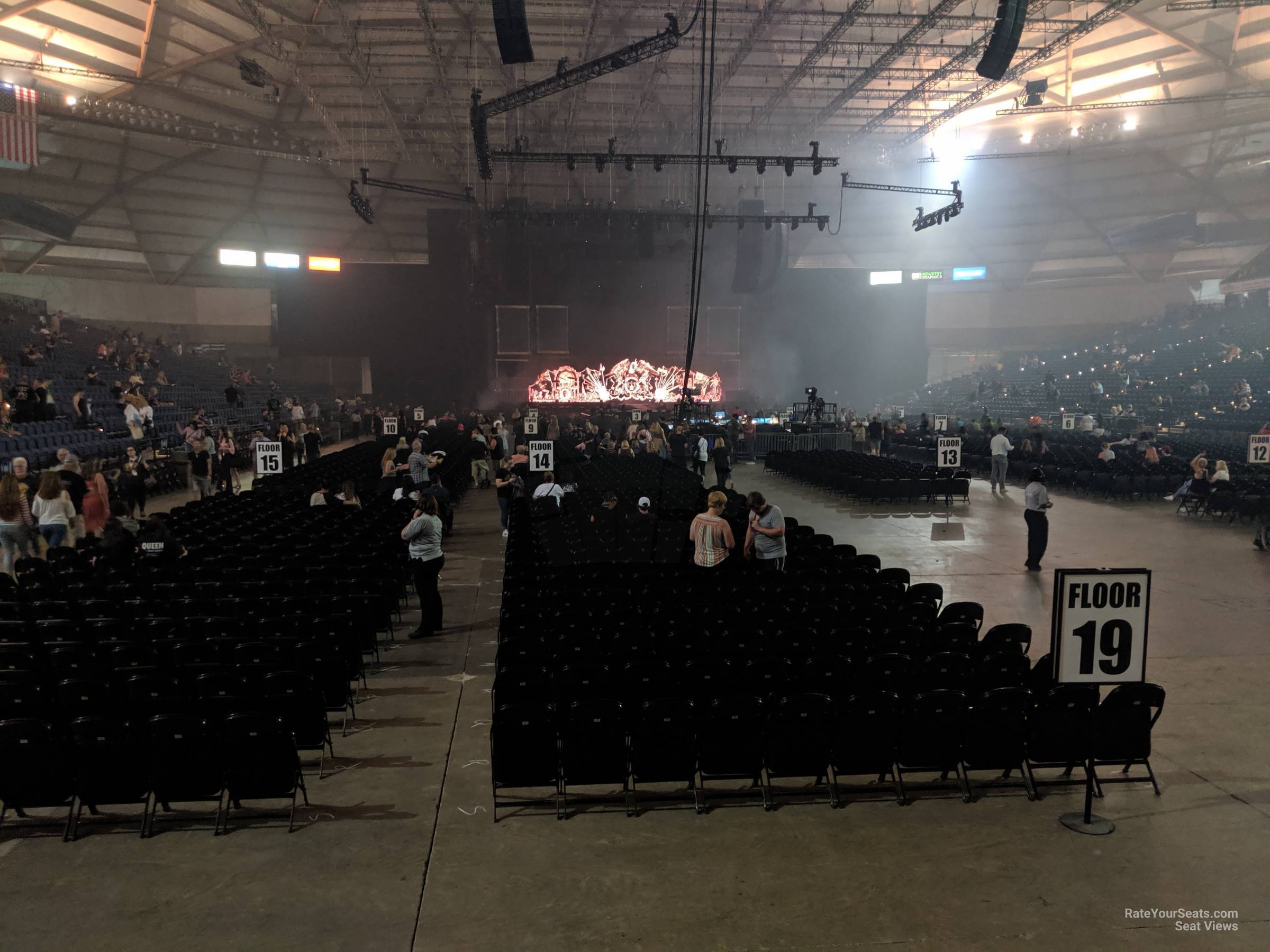 Tacoma Dome Section 110 - RateYourSeats.com