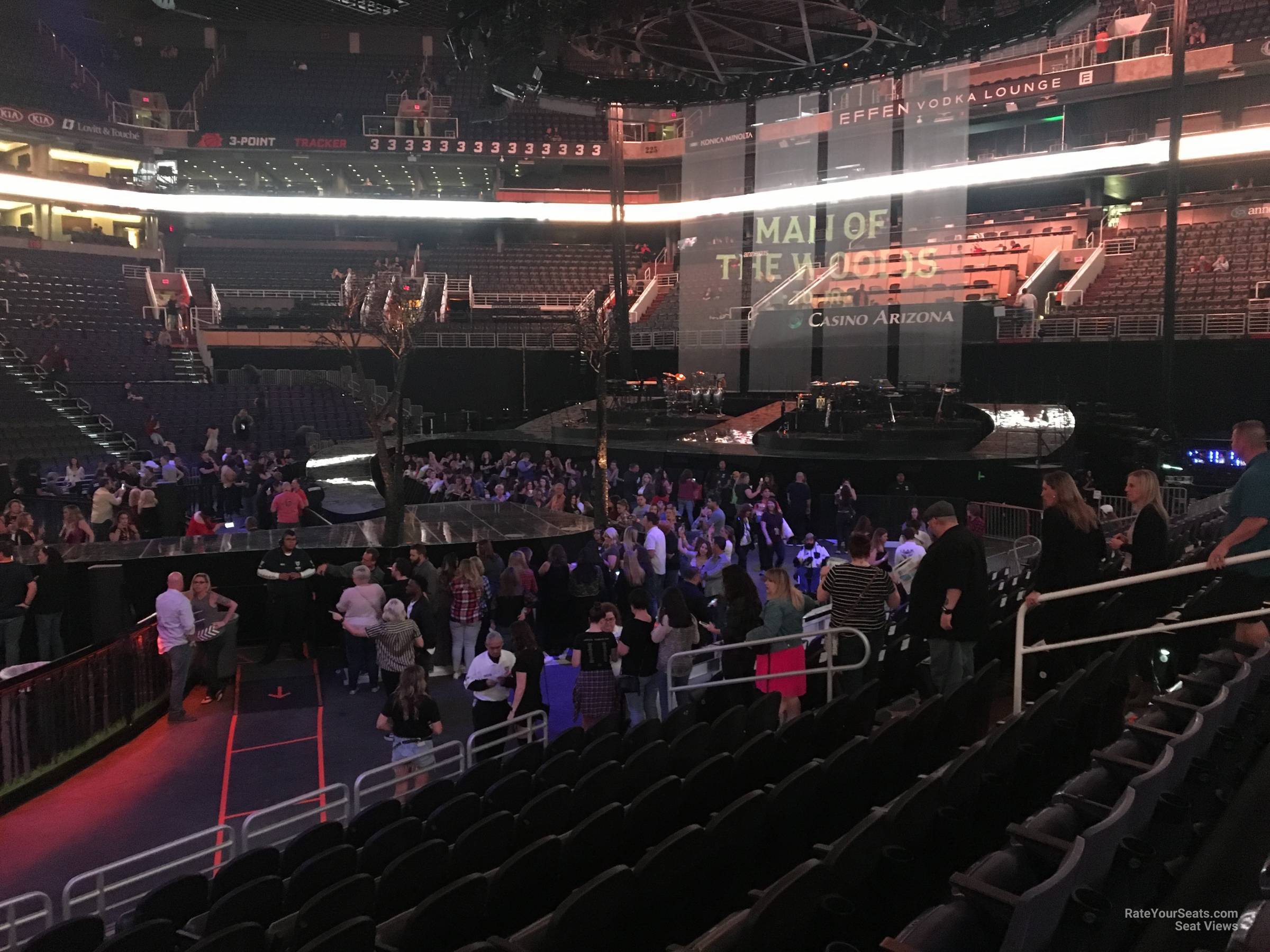 Talking Stick Resort Arena Section 102 Concert Seating - RateYourSeats.com