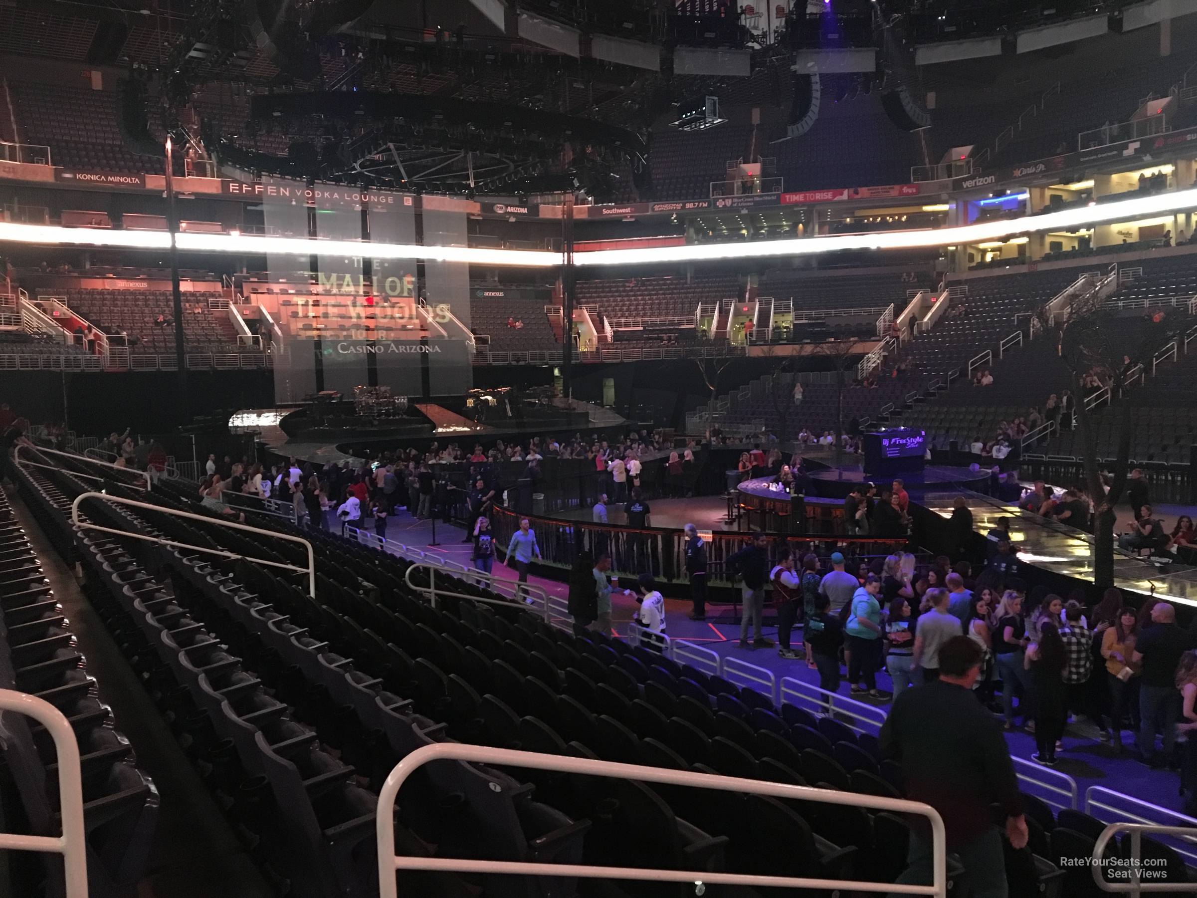 Talking Stick Resort Arena Section 112 Concert Seating - RateYourSeats.com