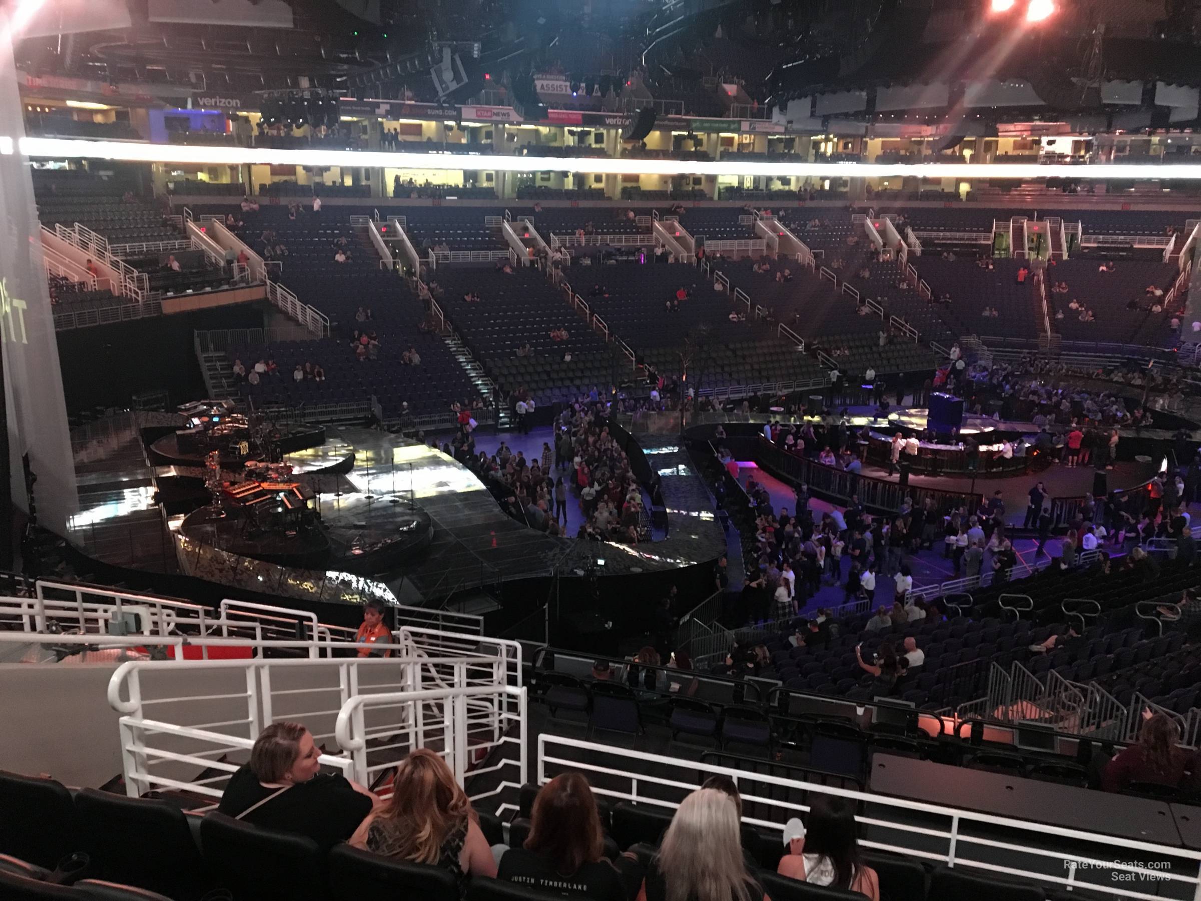 Talking Stick Resort Arena Section 117 Concert Seating - RateYourSeats.com