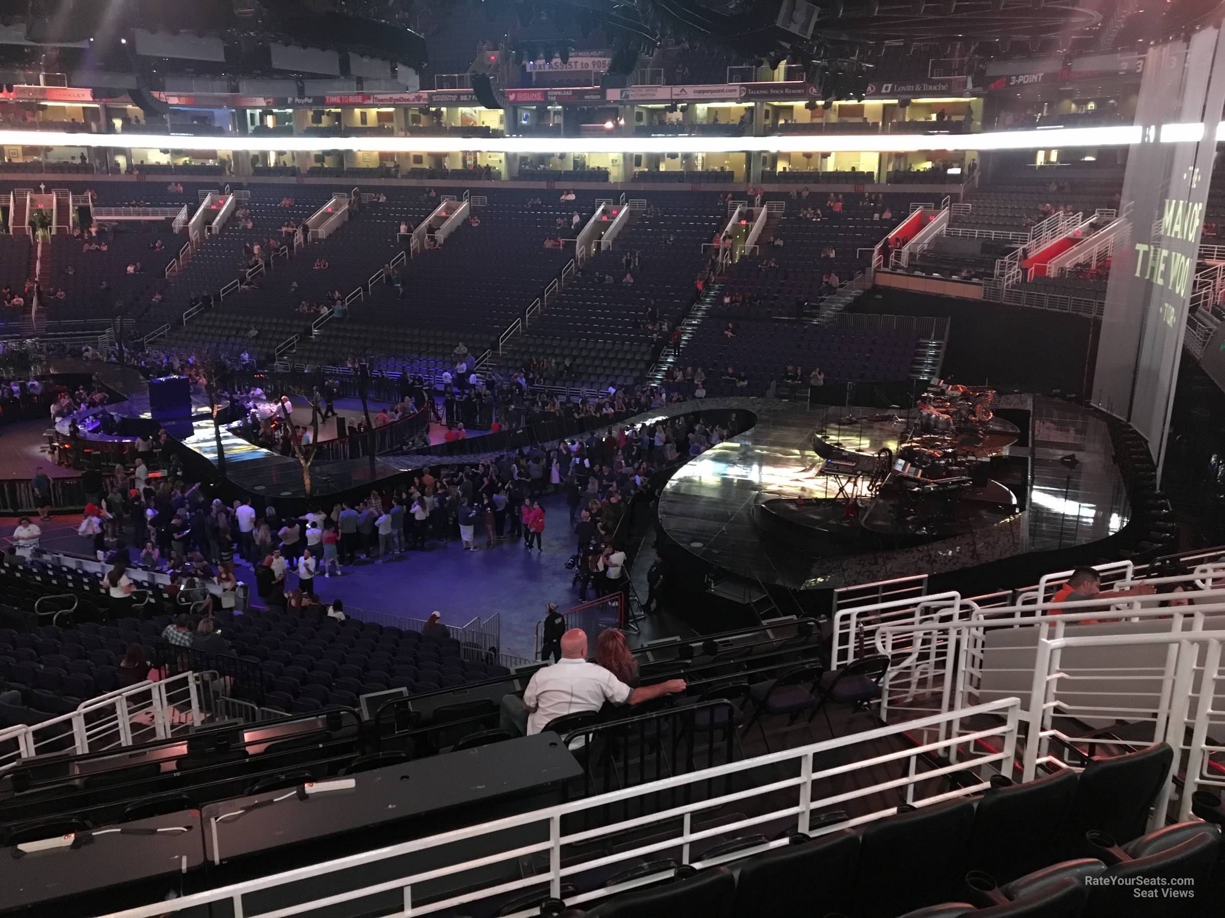 Talking Stick Resort Arena Section 123 Concert Seating - RateYourSeats.com