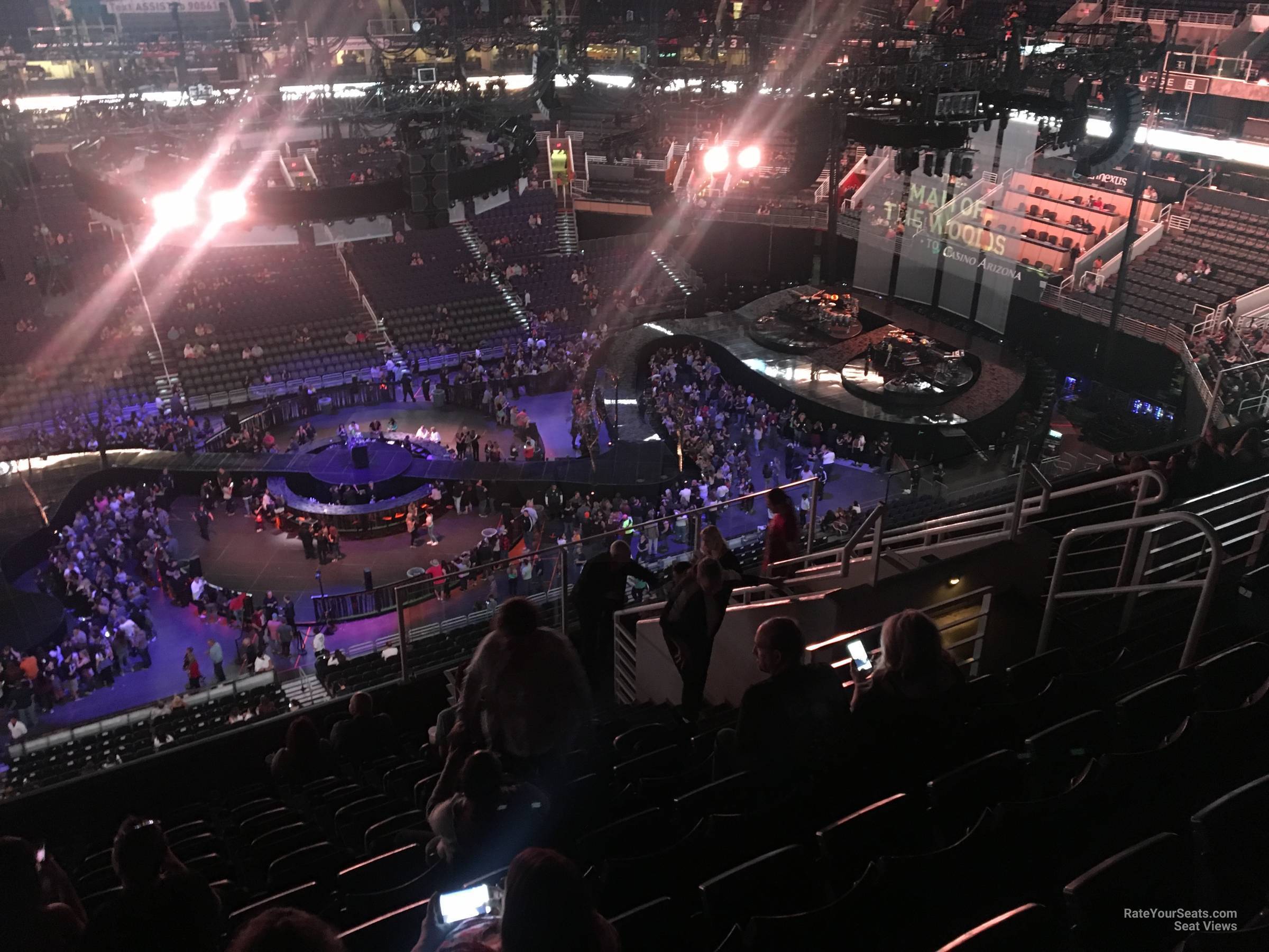 Talking Stick Resort Arena Section 204 Concert Seating - RateYourSeats.com