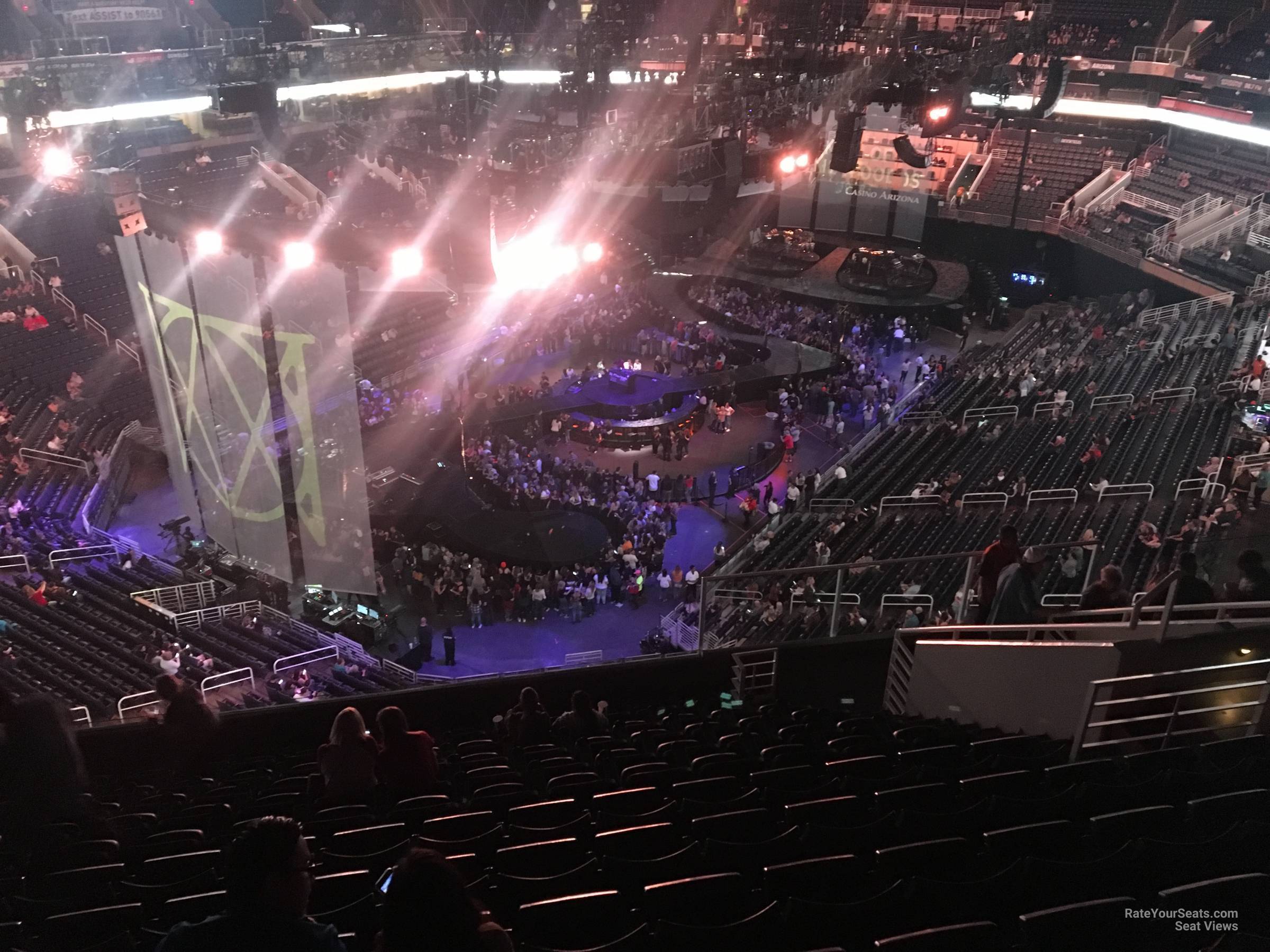 Talking Stick Resort Arena Section 208 Concert Seating - RateYourSeats.com