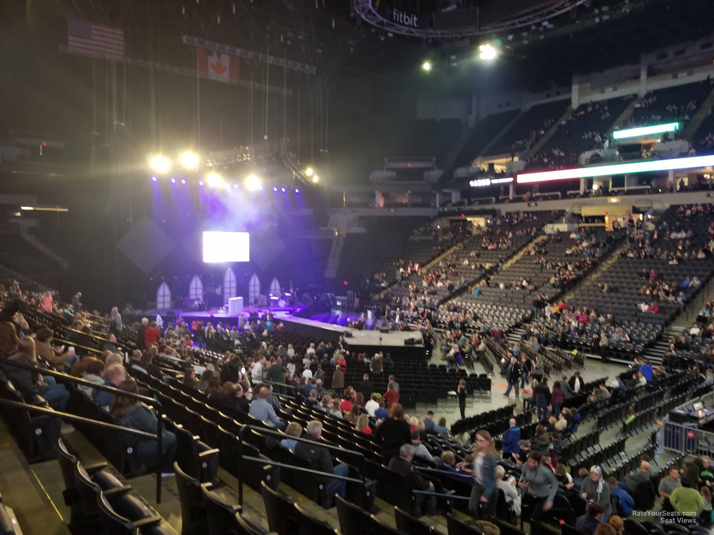 Target Center Section 109 Concert Seating - RateYourSeats.com