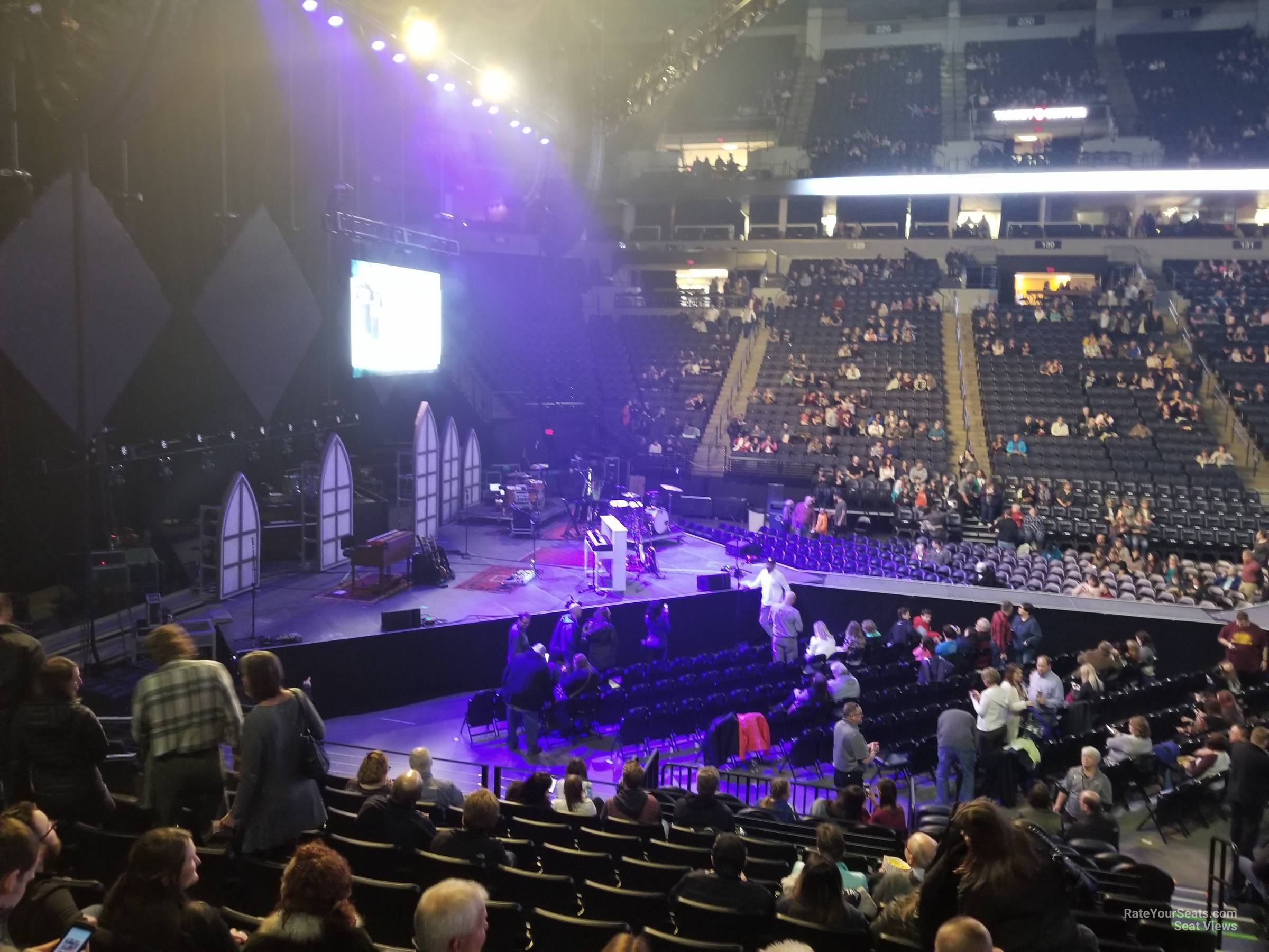 Target Center Section 113 Concert Seating