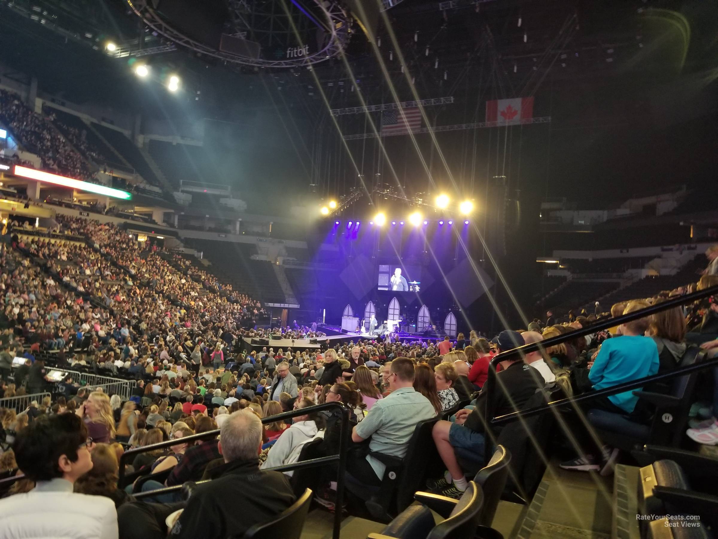 Target Center Section 136 Concert Seating - RateYourSeats.com
