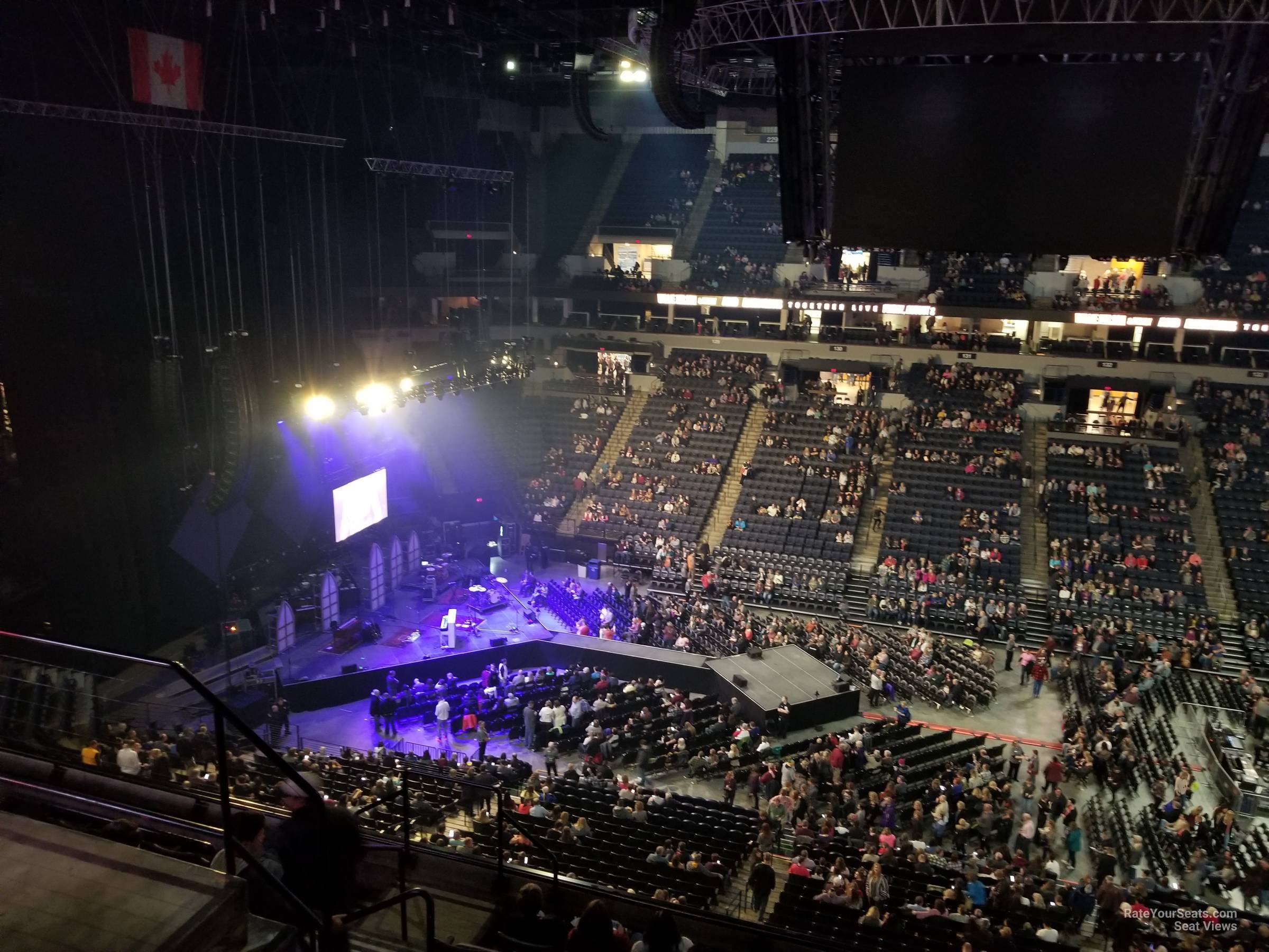 Target Center Section 211 Concert Seating - RateYourSeats.com