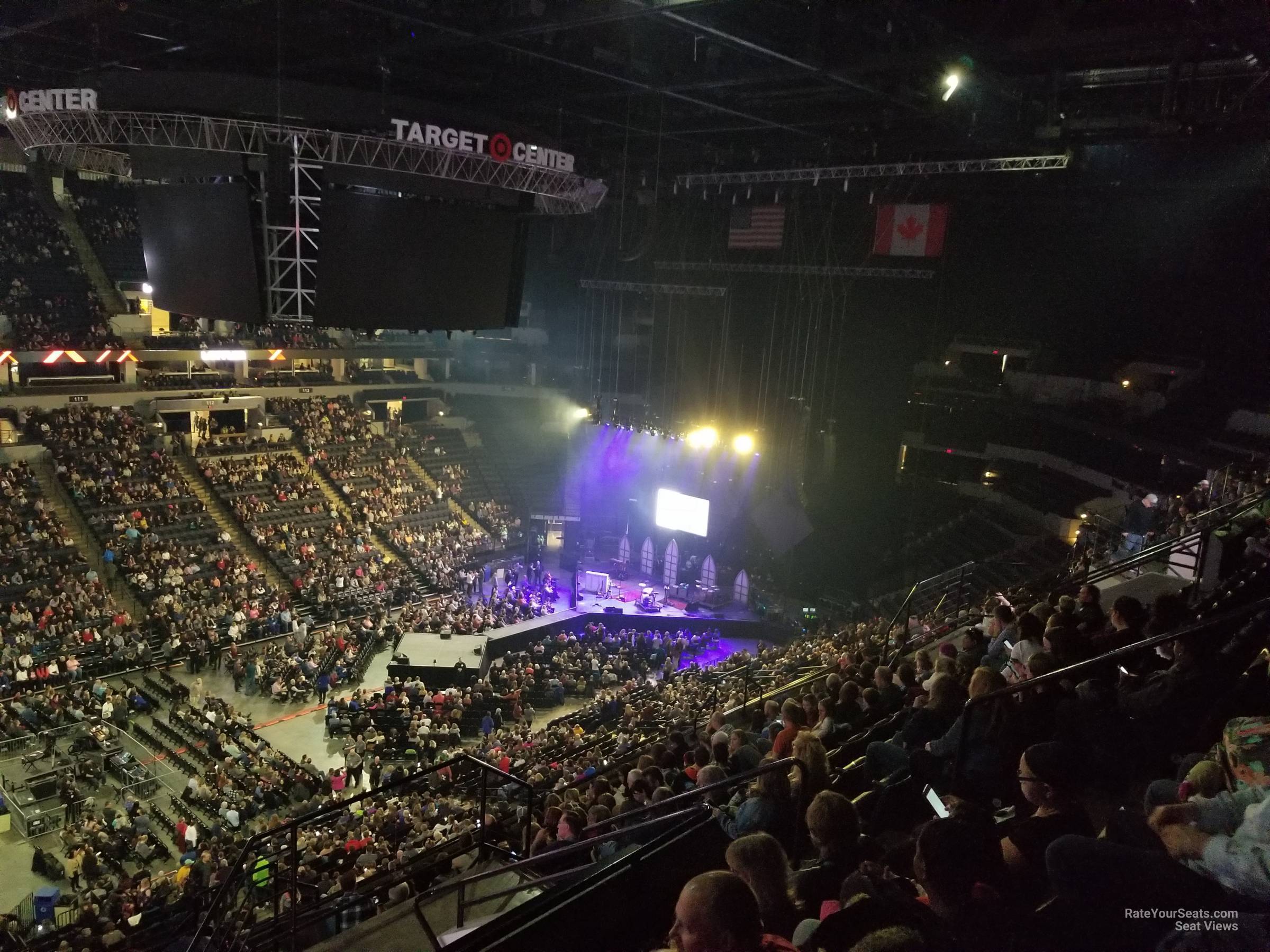 Target Center Section 234 Concert Seating