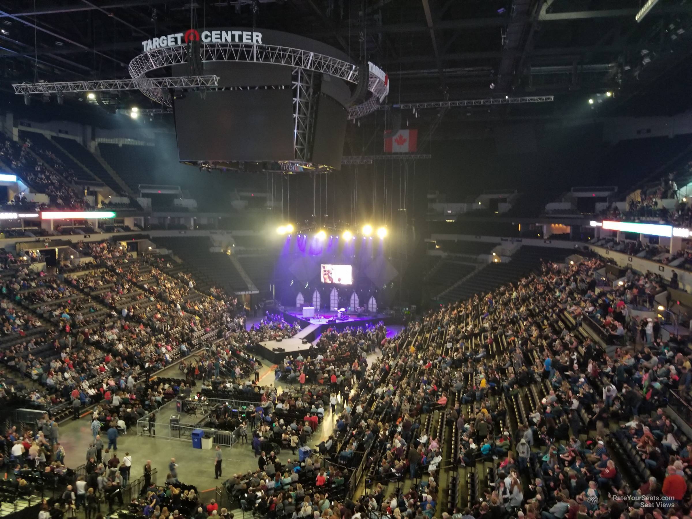 Target Center Section 238 Concert Seating