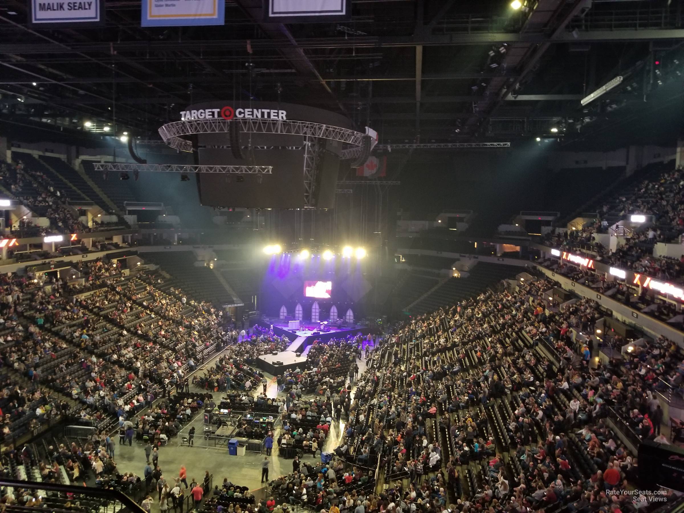 Target Center Section 239 Concert Seating - RateYourSeats.com