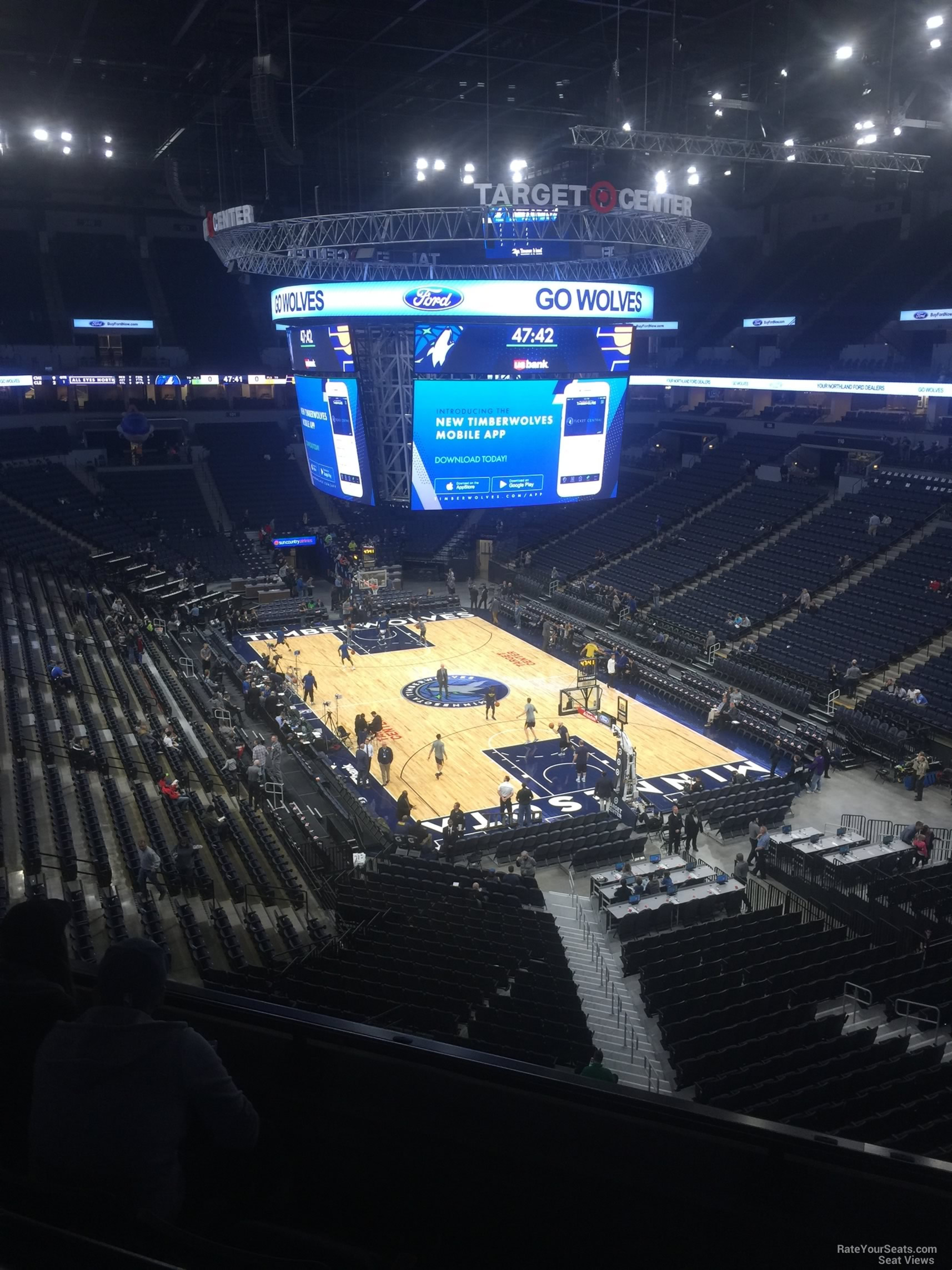 Section 223 at Target Center - RateYourSeats.com