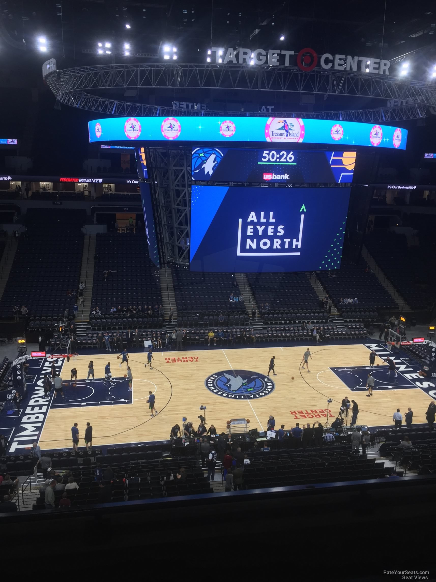 Section 232 at Target Center RateYourSeats