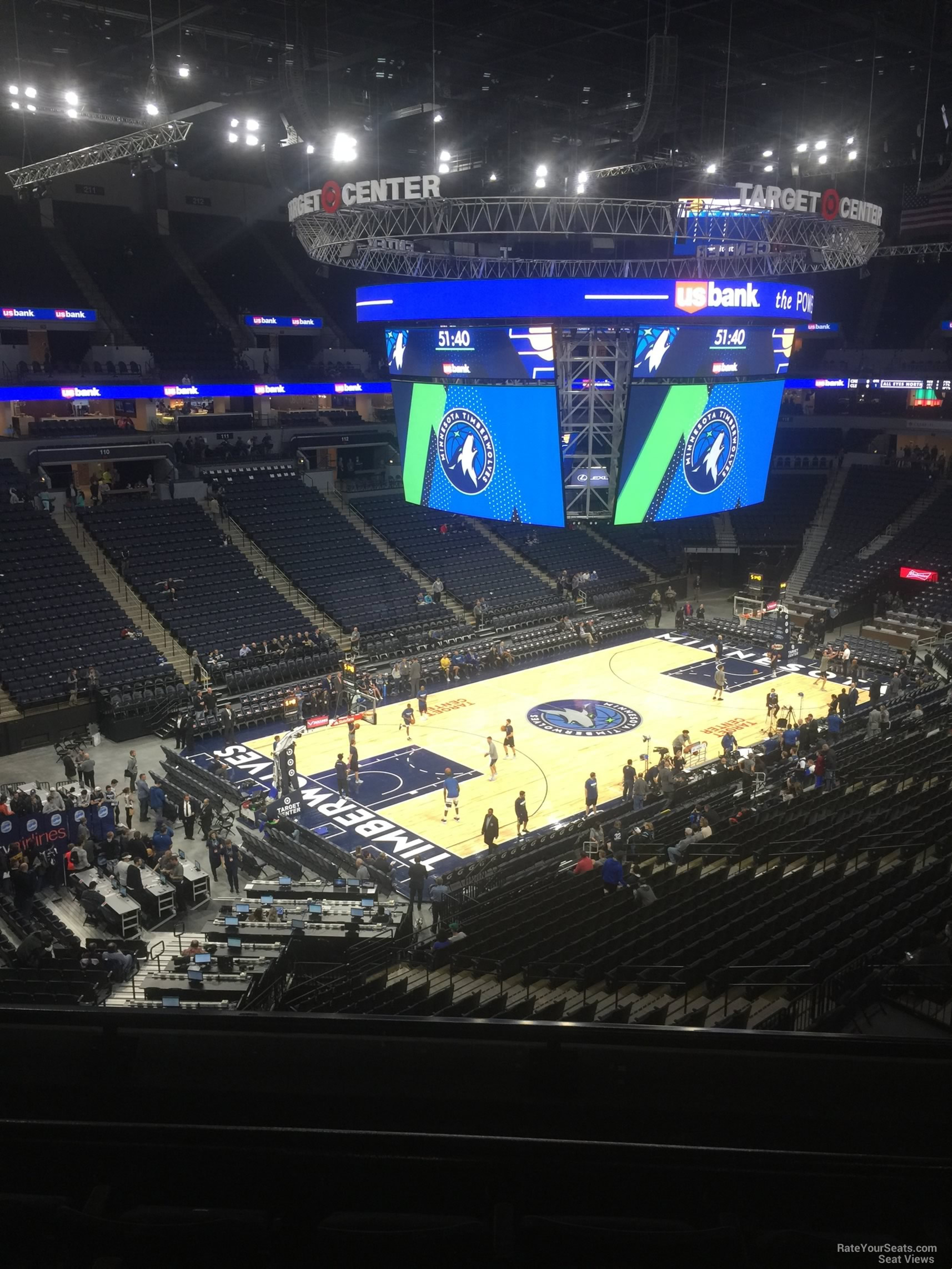 Target Center Section 236 - Minnesota Timberwolves - RateYourSeats.com