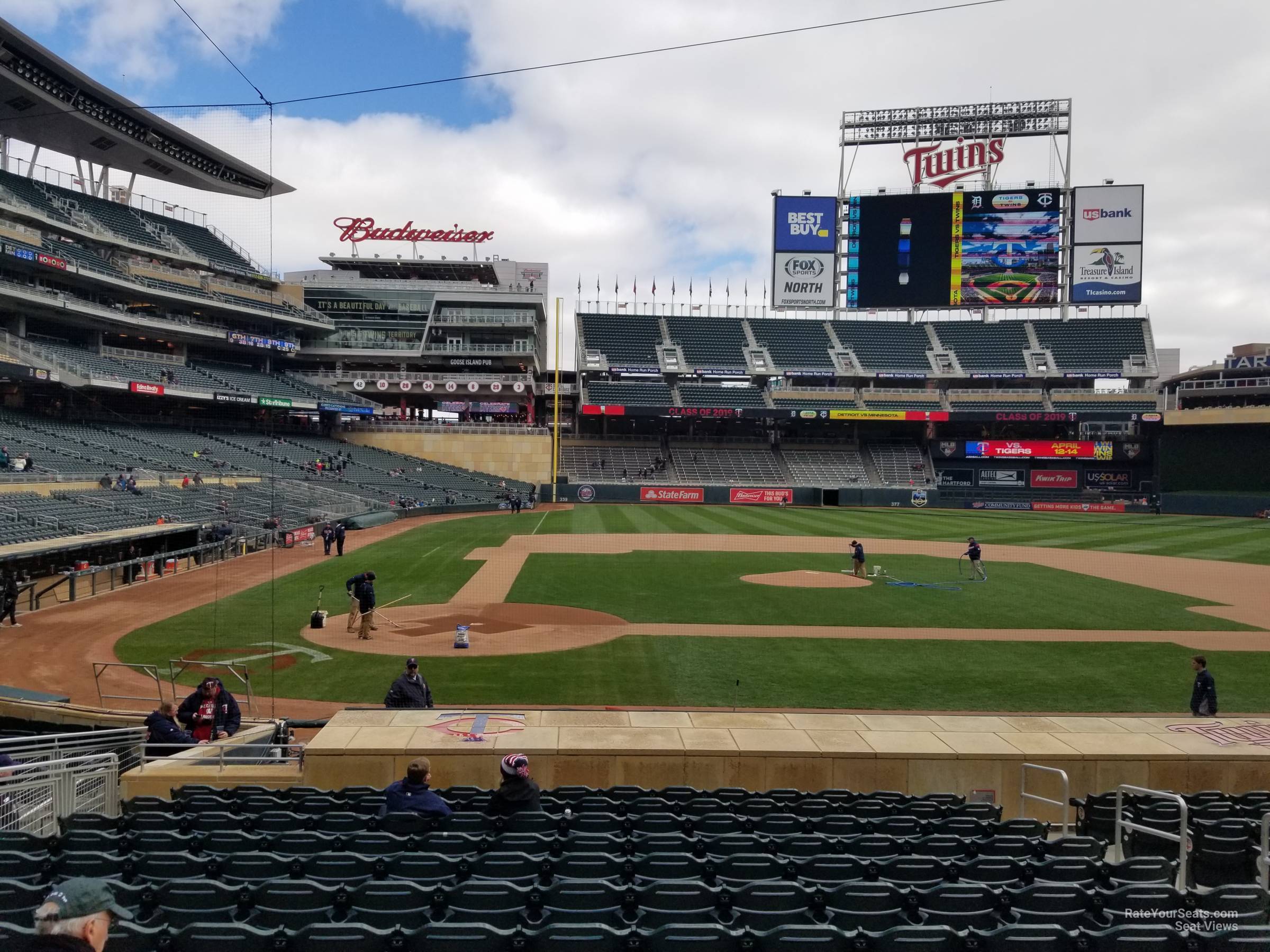 Target Field, section 110, home of Minnesota Twins, page 1