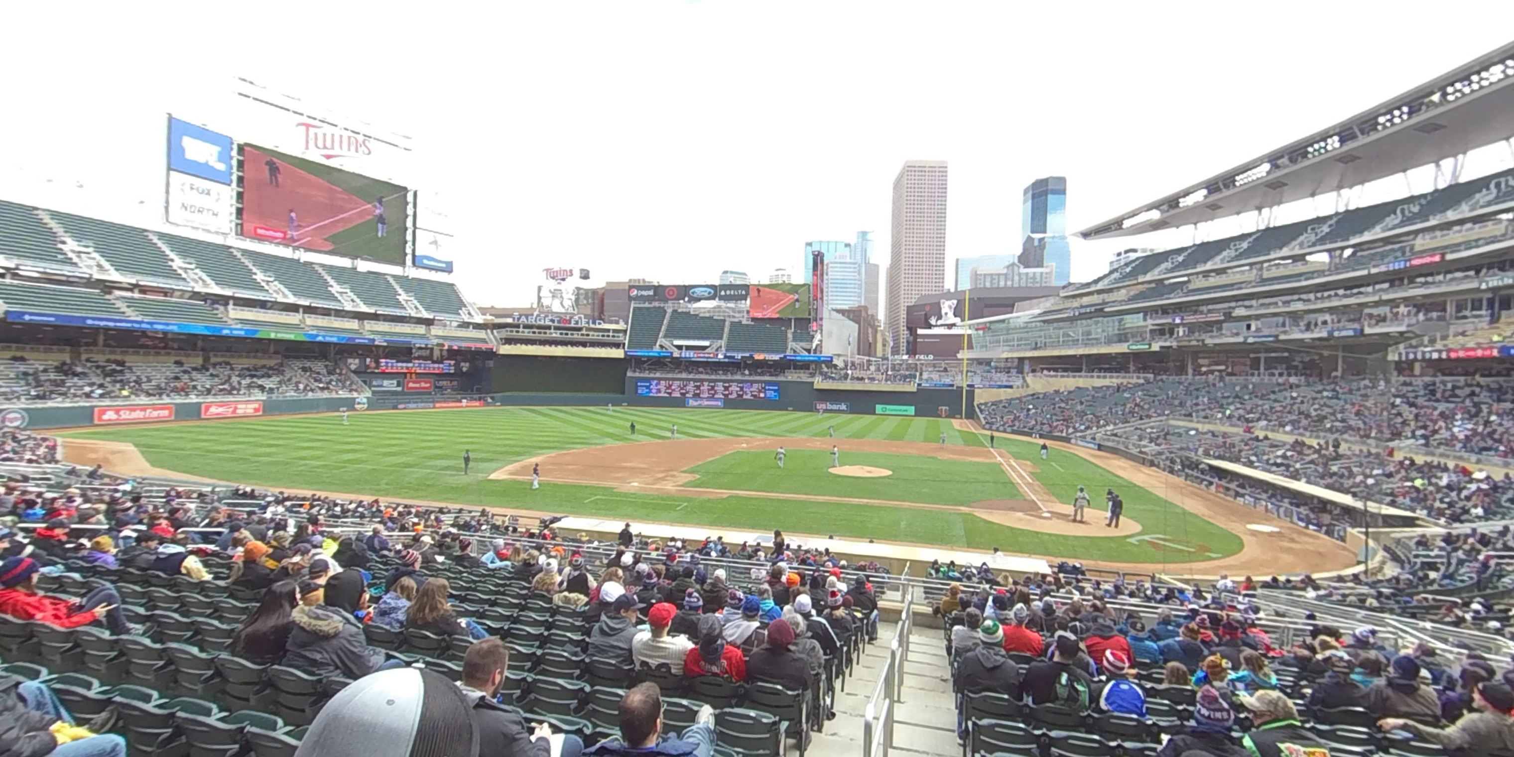 Target Field Seating Chart View